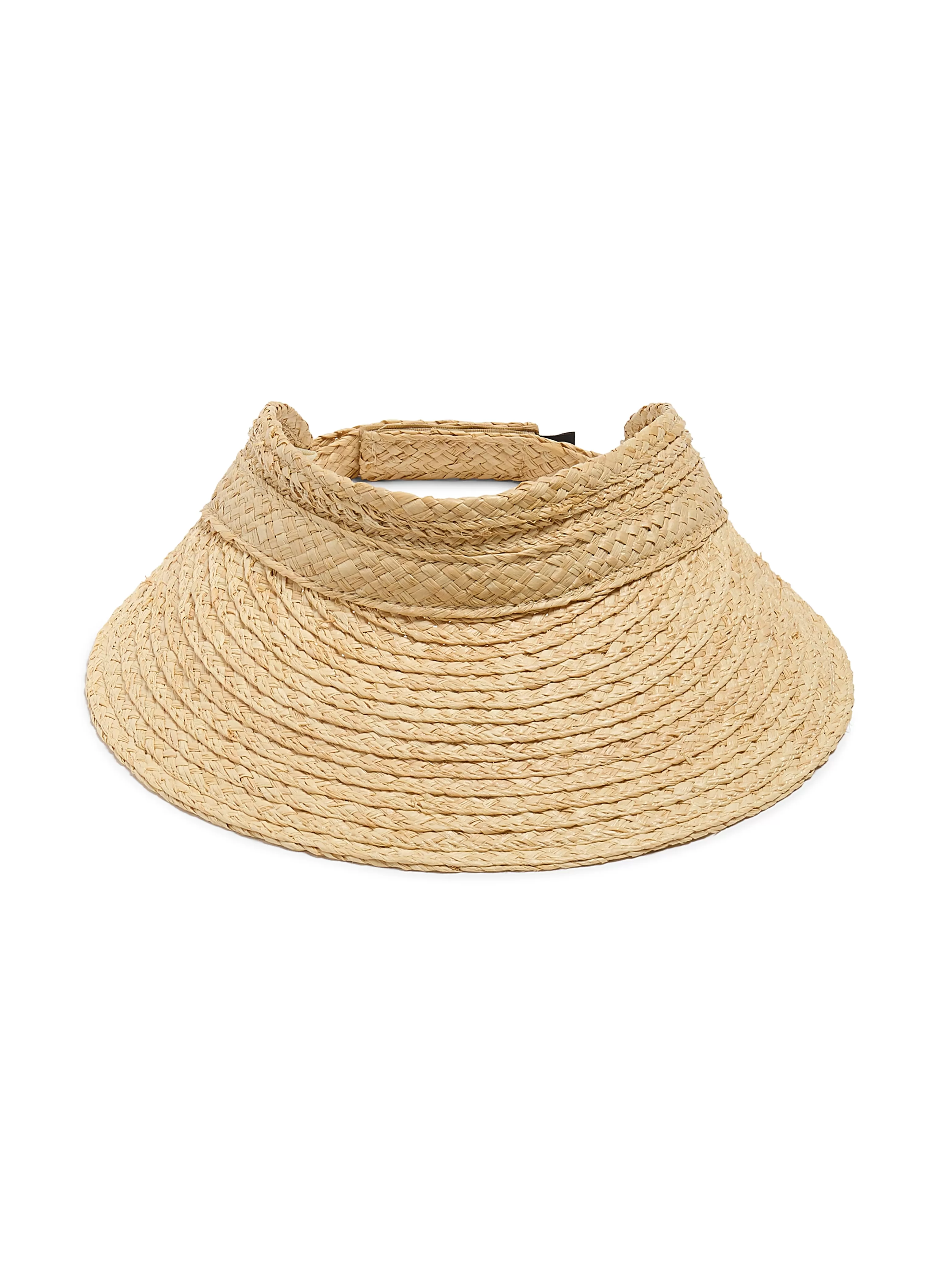 Raffia Packable Visor - | Faherty Brand New