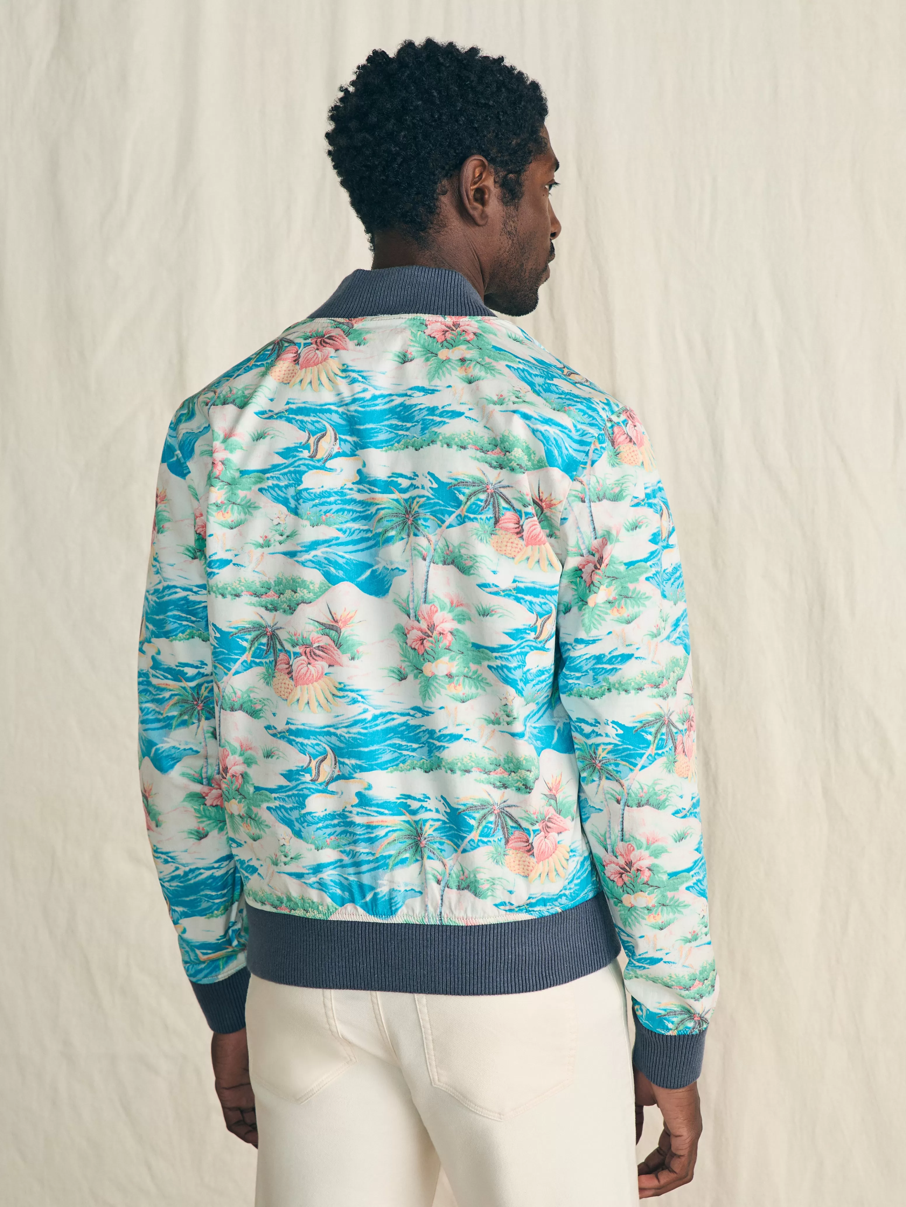 Reversible Surf Shop Jacket - | Faherty Brand Outlet