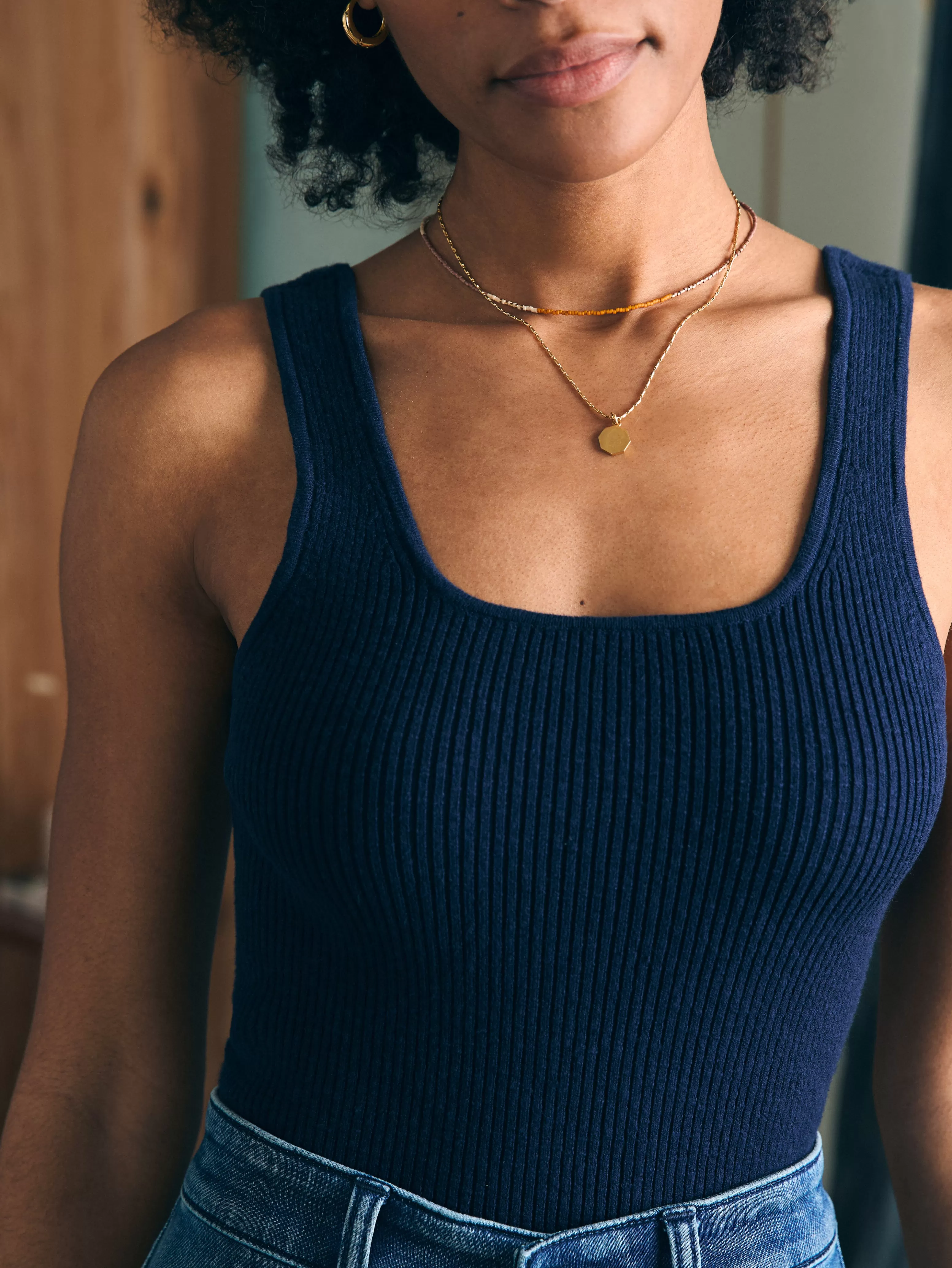 Rue Sweater Tank - | Faherty Brand Best Sale