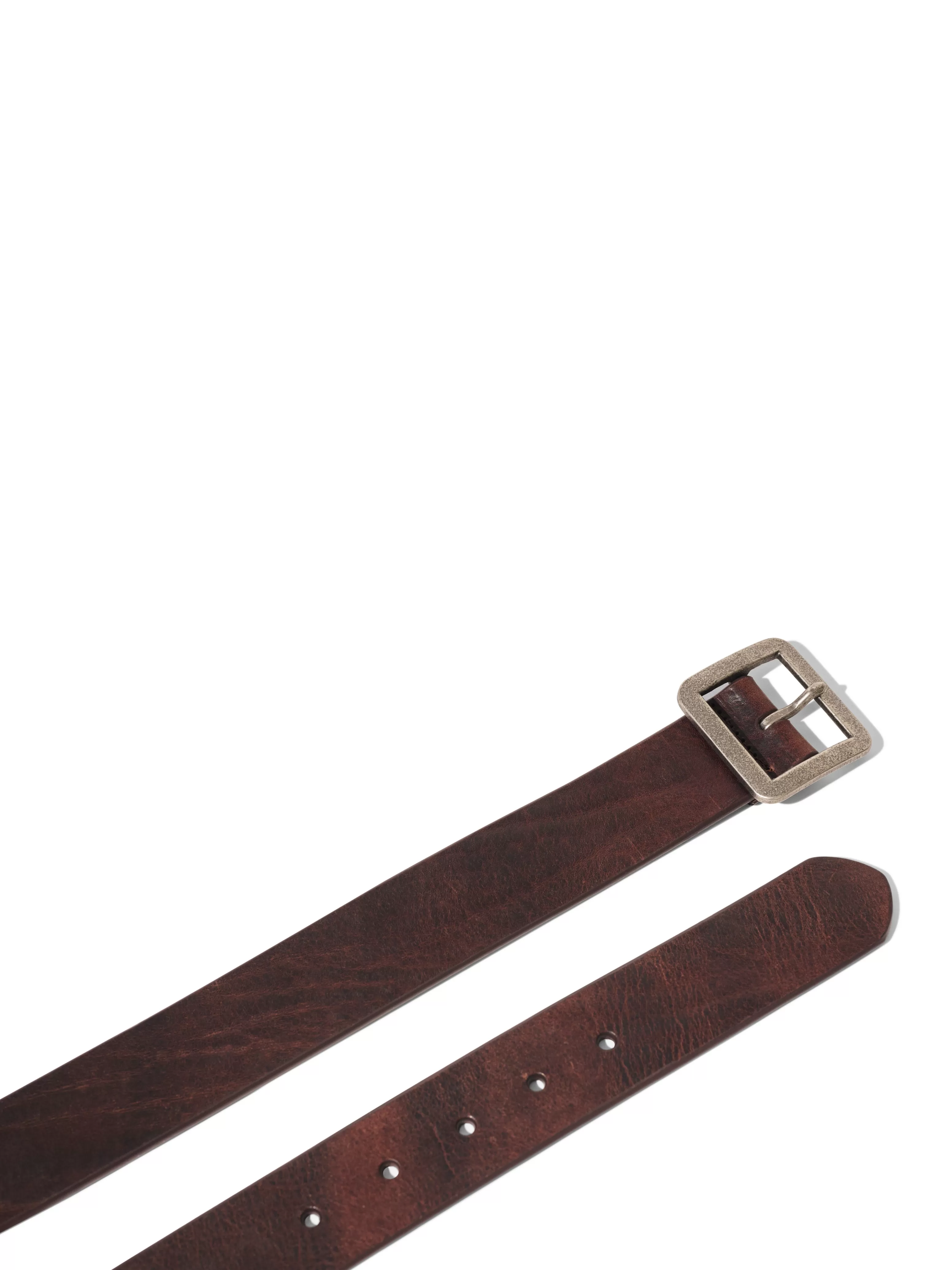 Rugged Leather Belt - | Faherty Brand Clearance