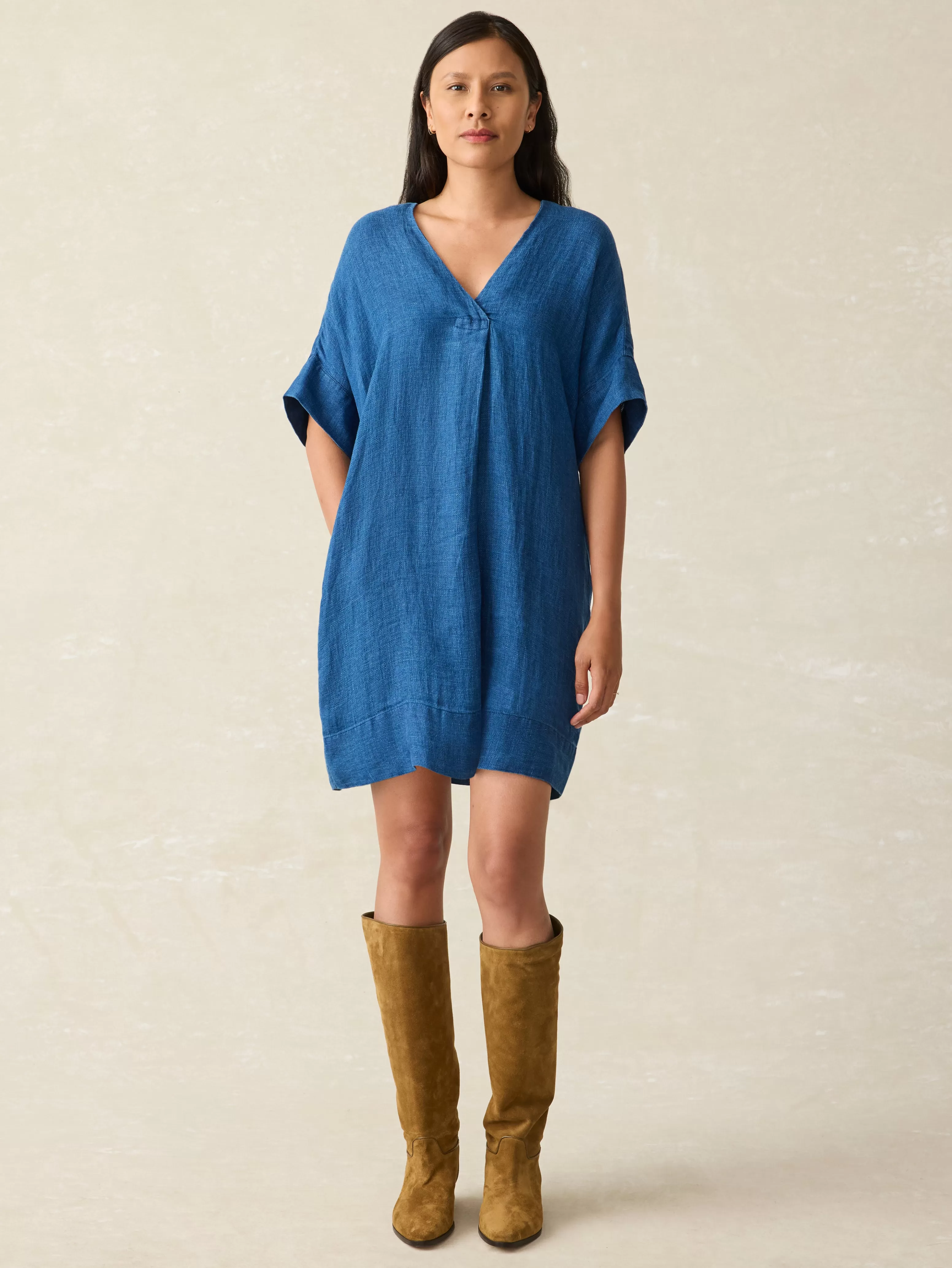 Sanibel Basketweave Dress - | Faherty Brand Outlet