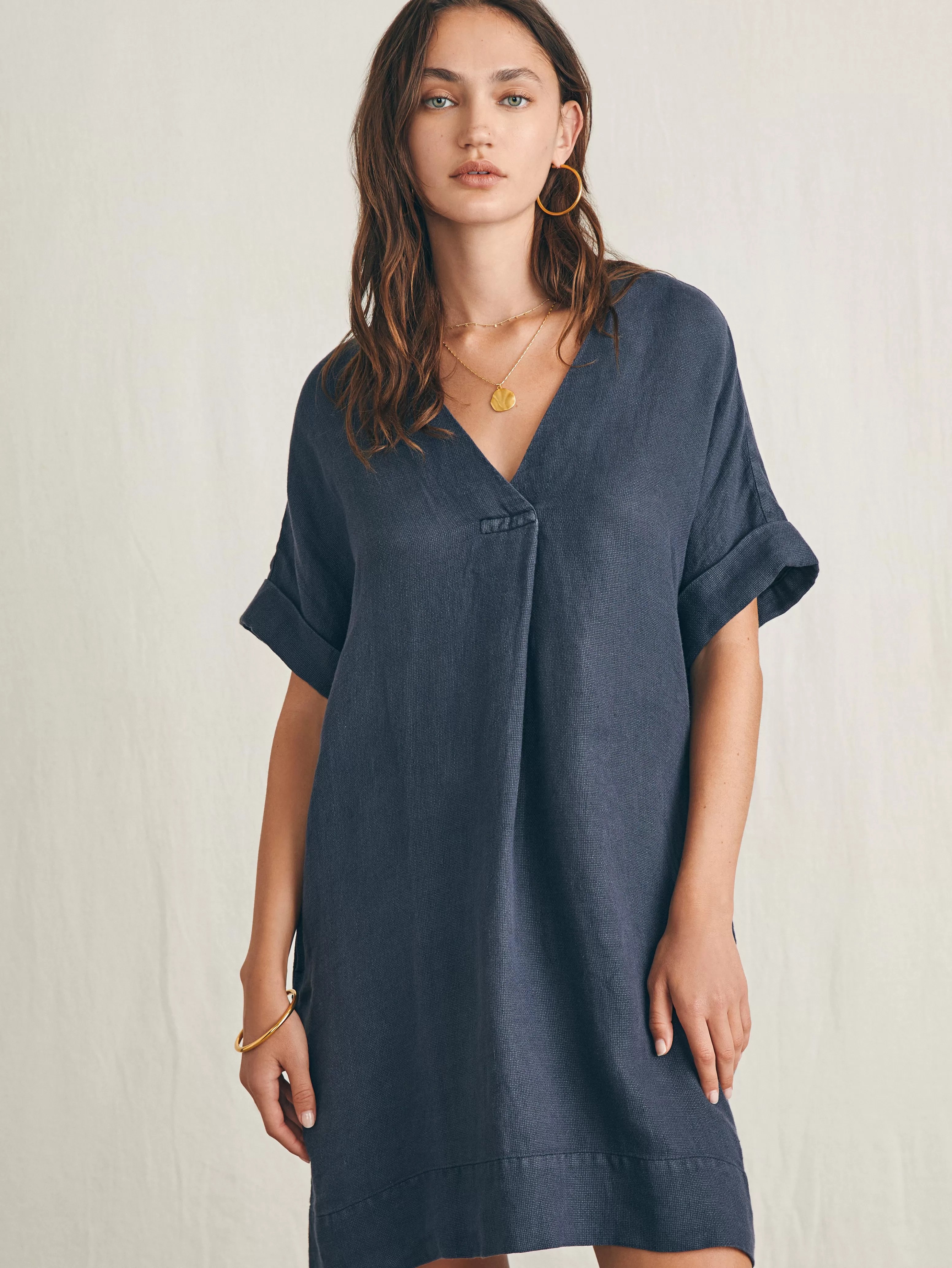 Sanibel Basketweave Dress - | Faherty Brand Clearance