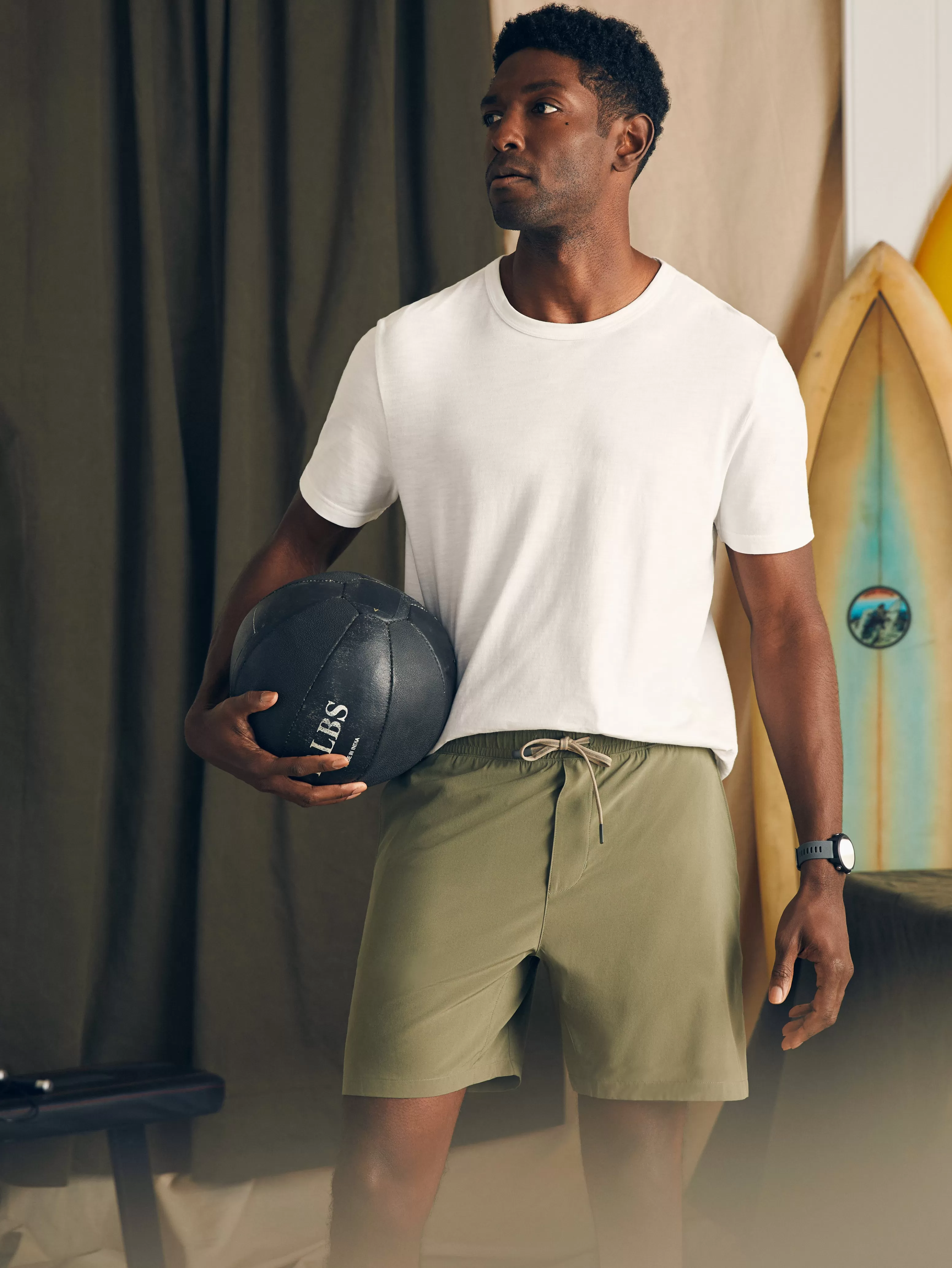 Shorelite Active Swim Short (7" Inseam) - | Faherty Brand Best