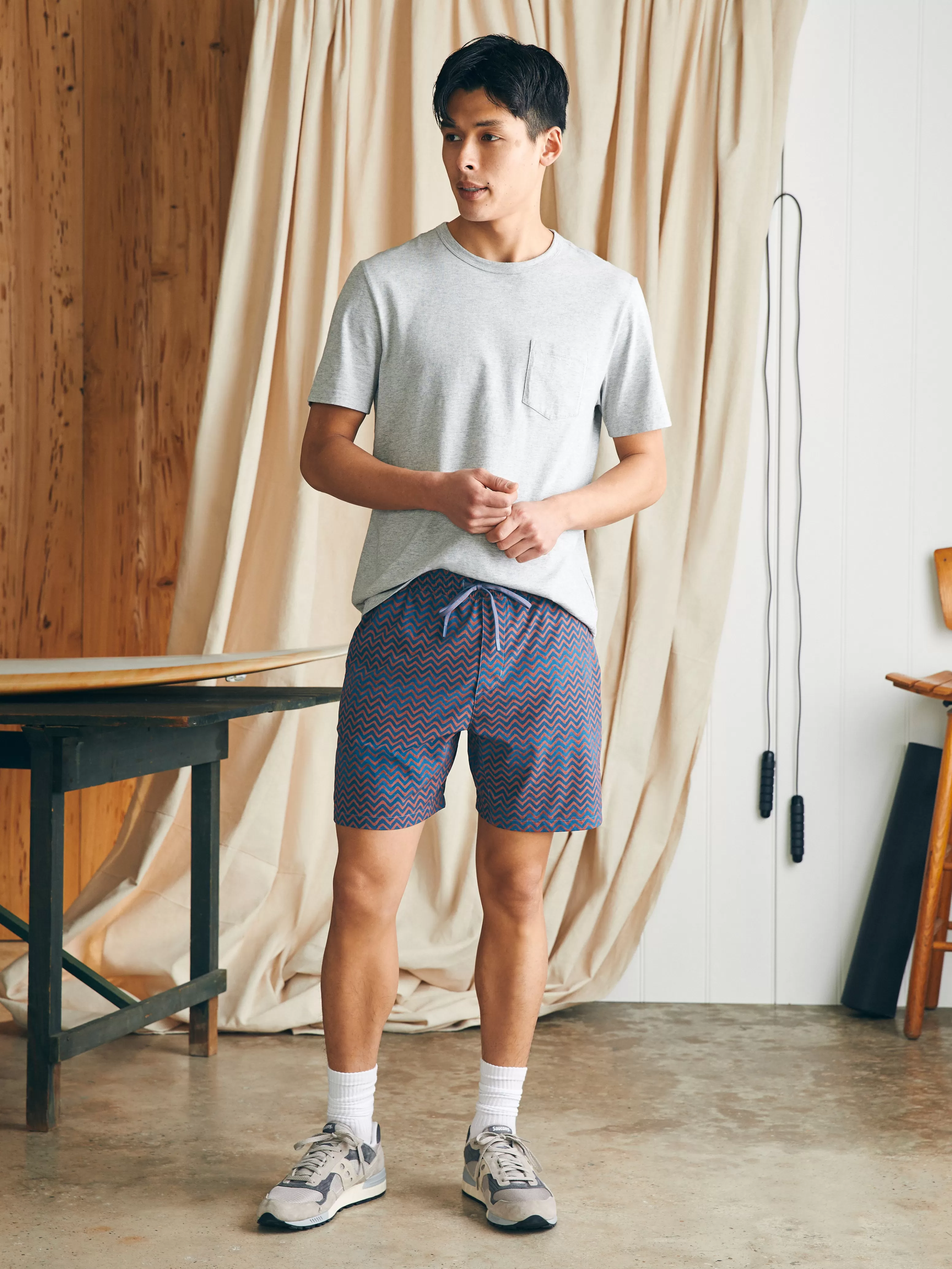 Shorelite Active Swim Short (7" Inseam) - | Faherty Brand Sale