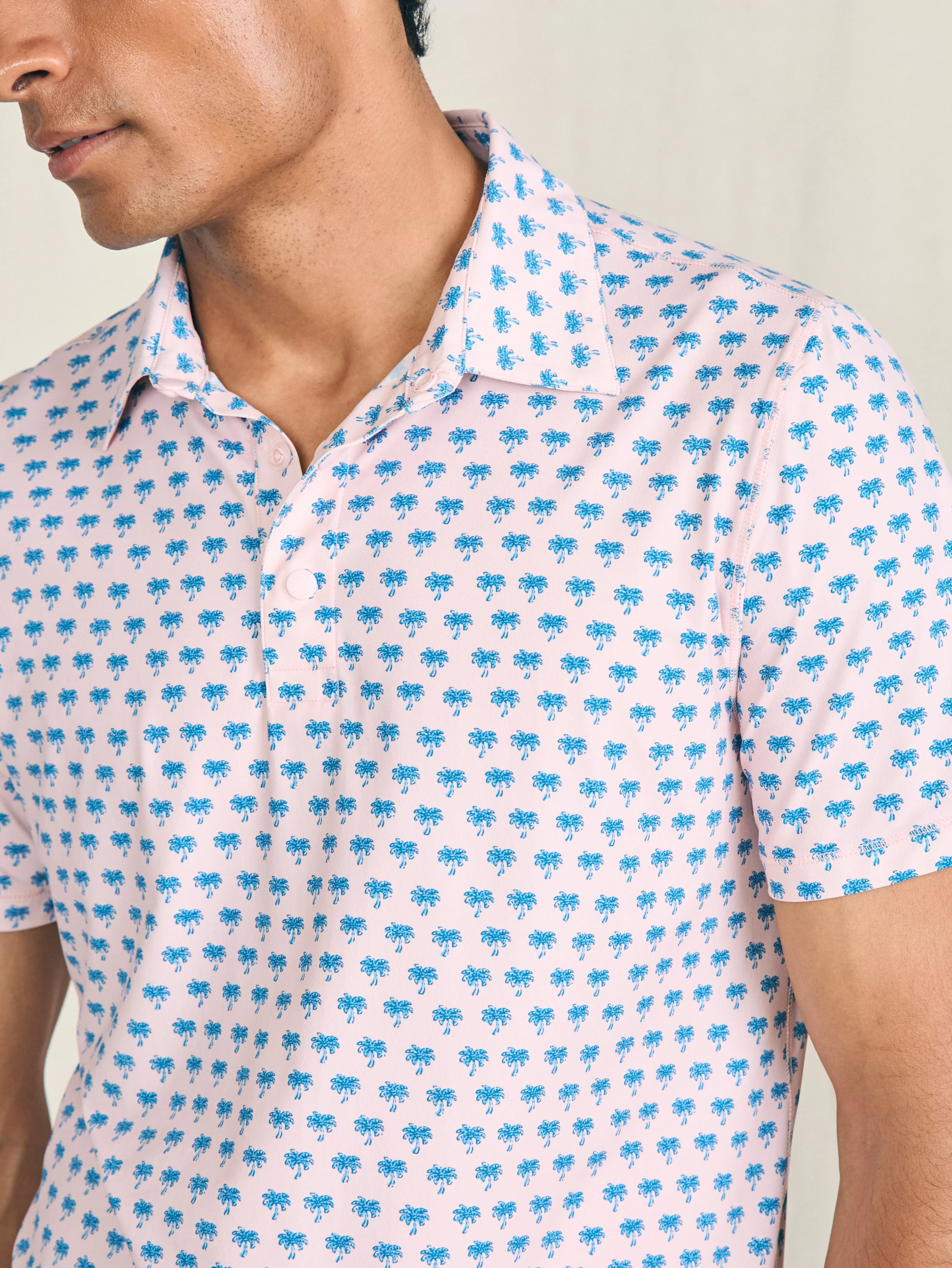 Shorelite Short-Sleeve Tech Polo - | Faherty Brand Flash Sale