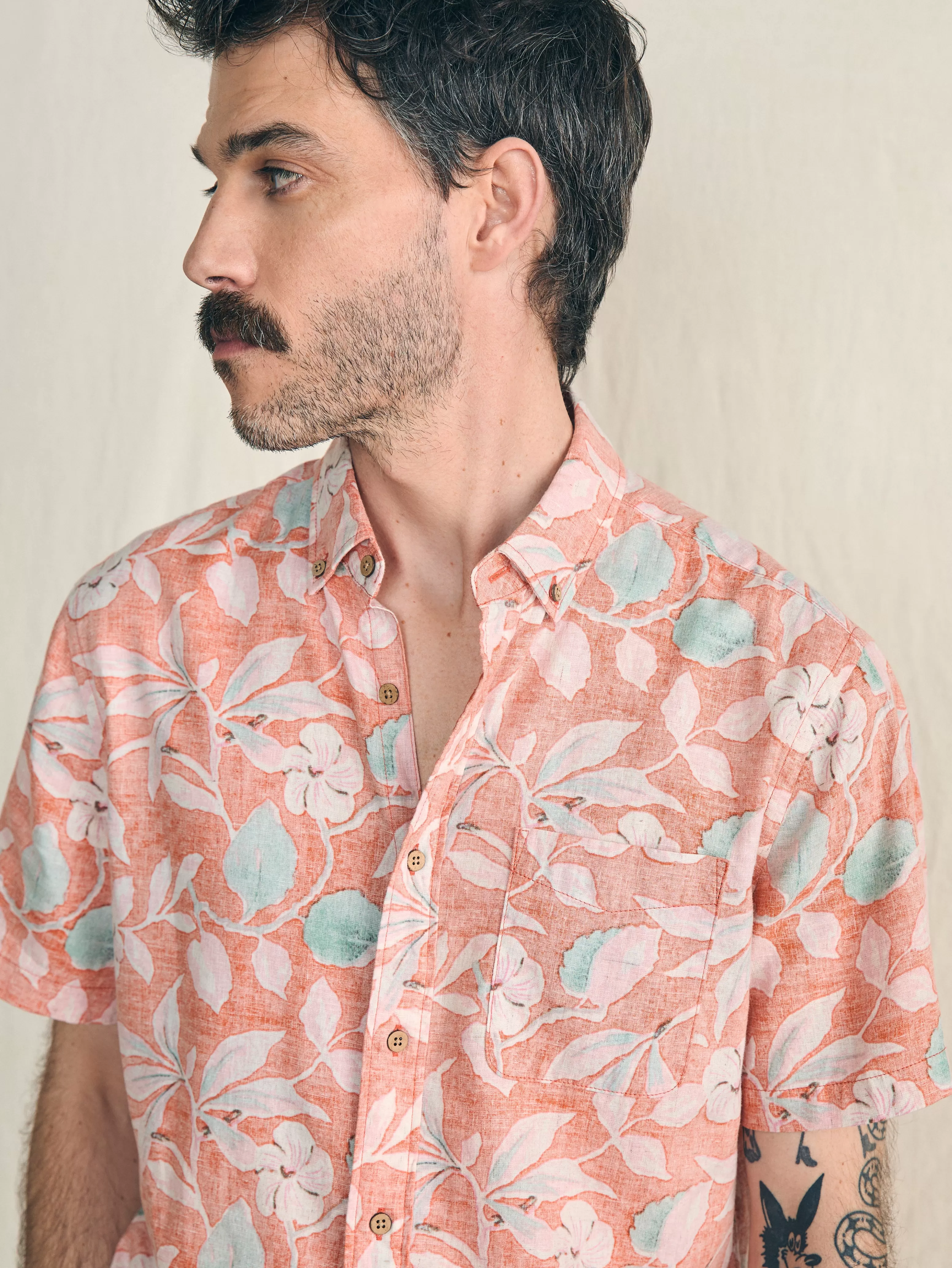 Short-Sleeve Breeze Shirt - | Faherty Brand Sale