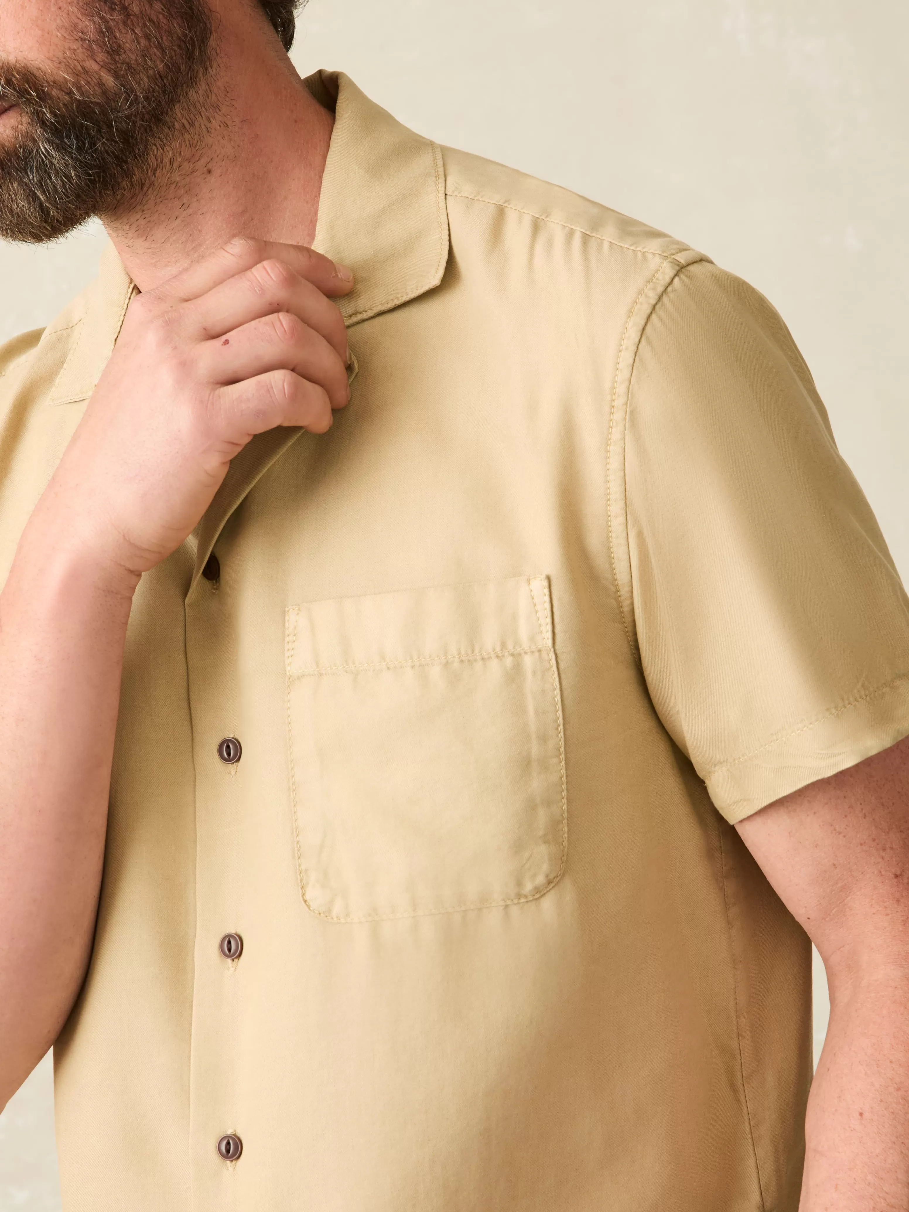 Short-Sleeve Getaway Camp Shirt - | Faherty Brand Sale