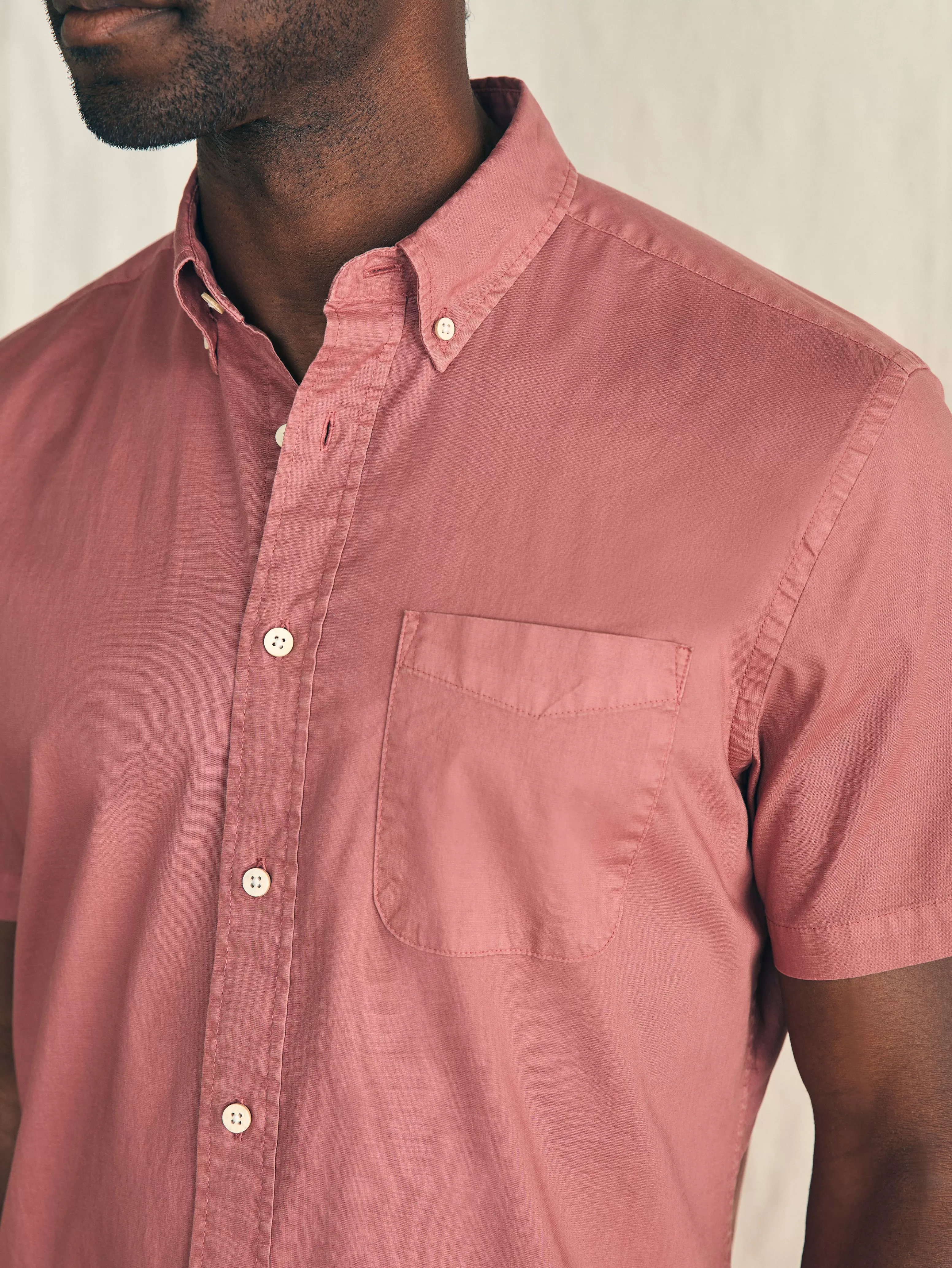 Short-Sleeve Stretch Playa Shirt - | Faherty Brand Outlet