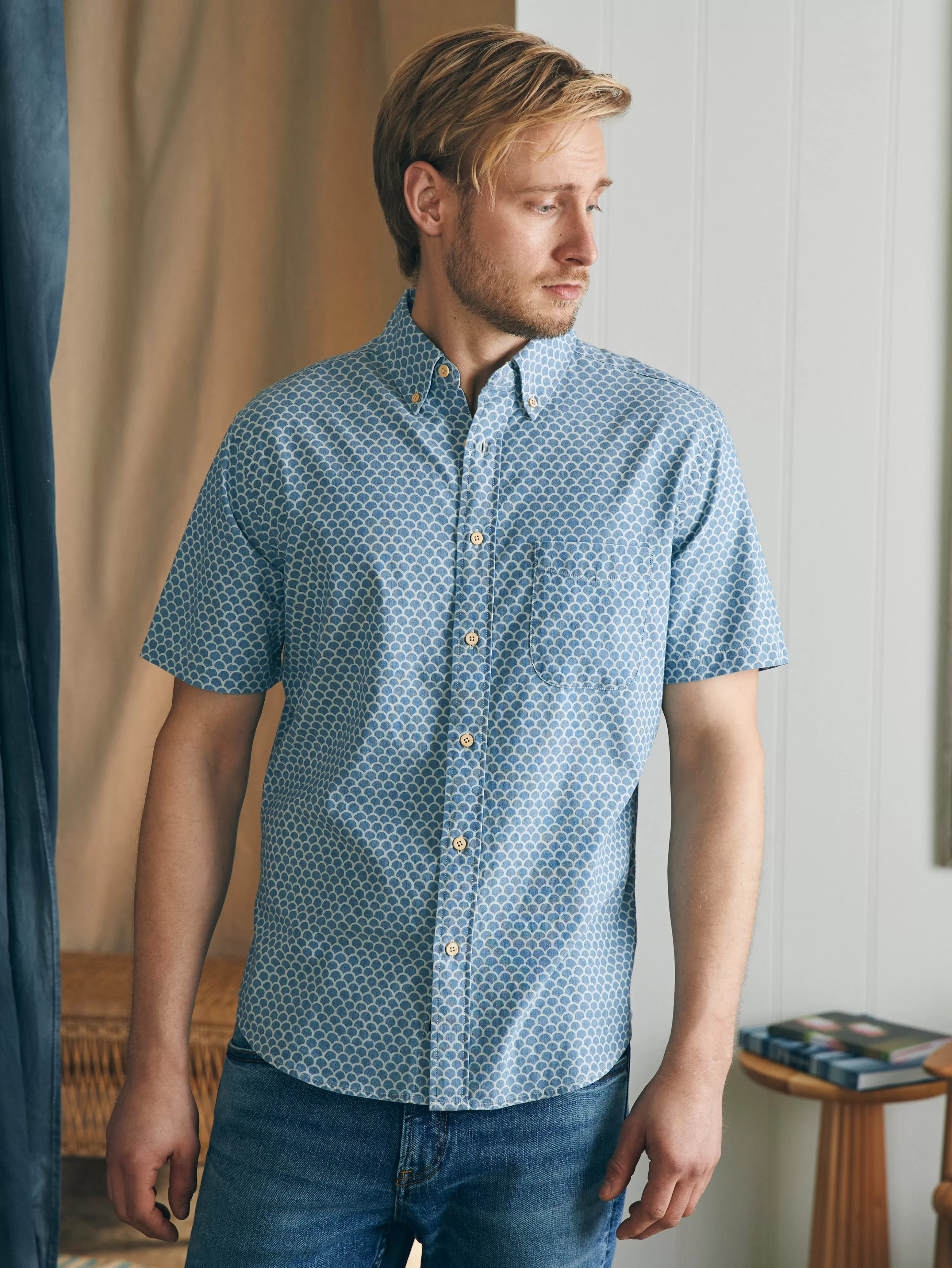 Short-Sleeve Stretch Playa Shirt - | Faherty Brand Cheap