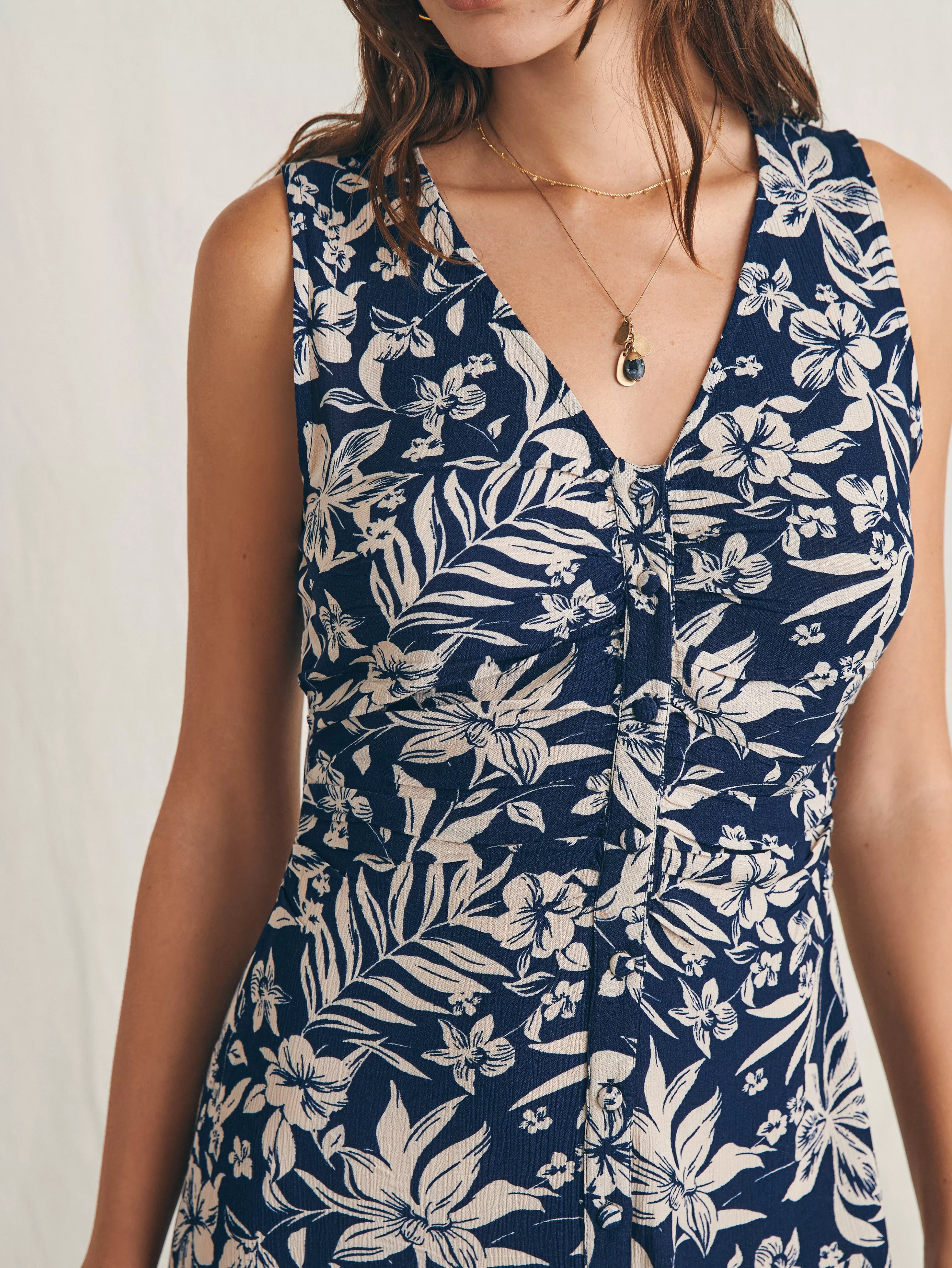 Siena Midi Dress - | Faherty Brand Online