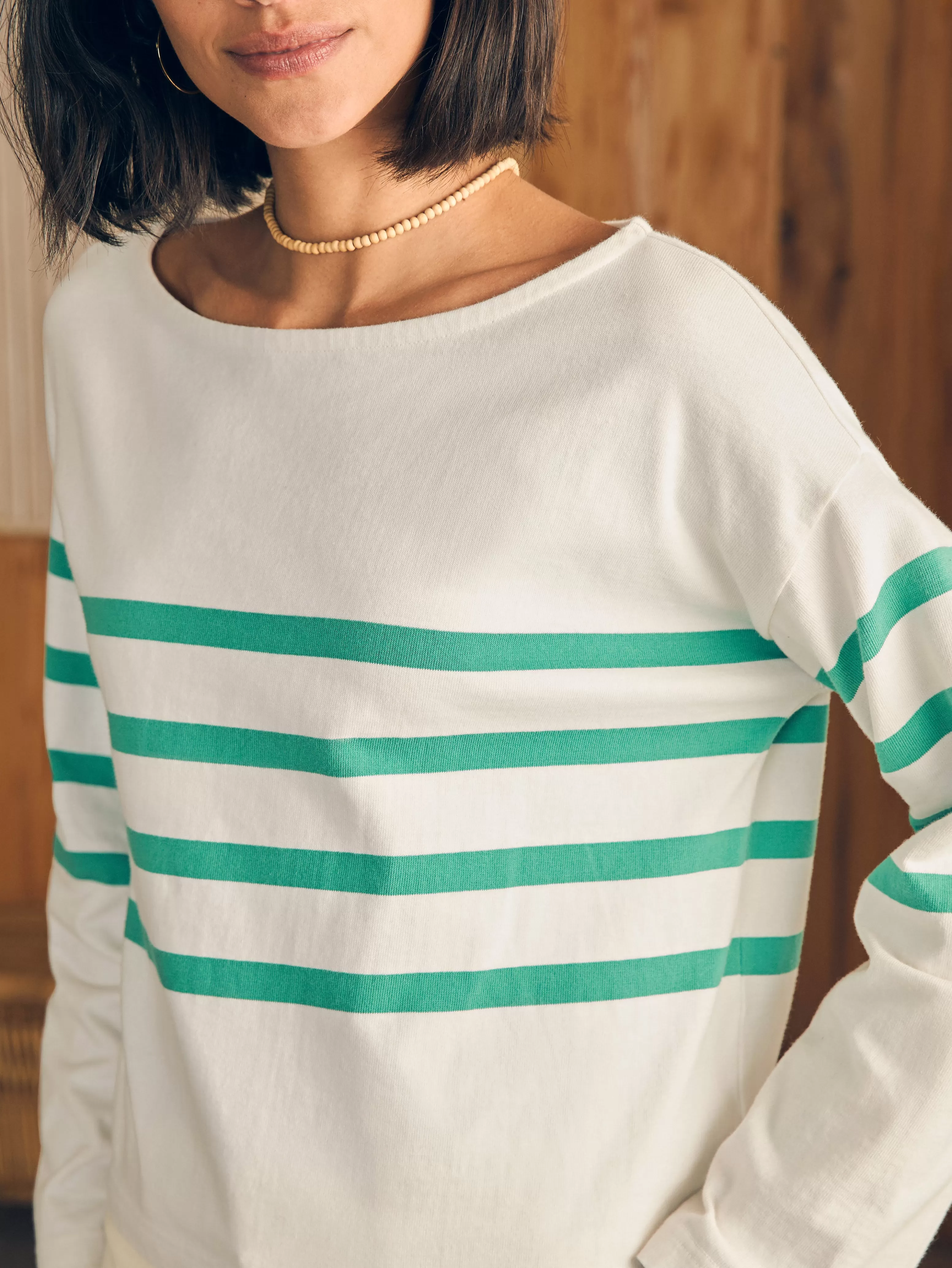 Sport Jersey Long-Sleeve Tee - | Faherty Brand Sale