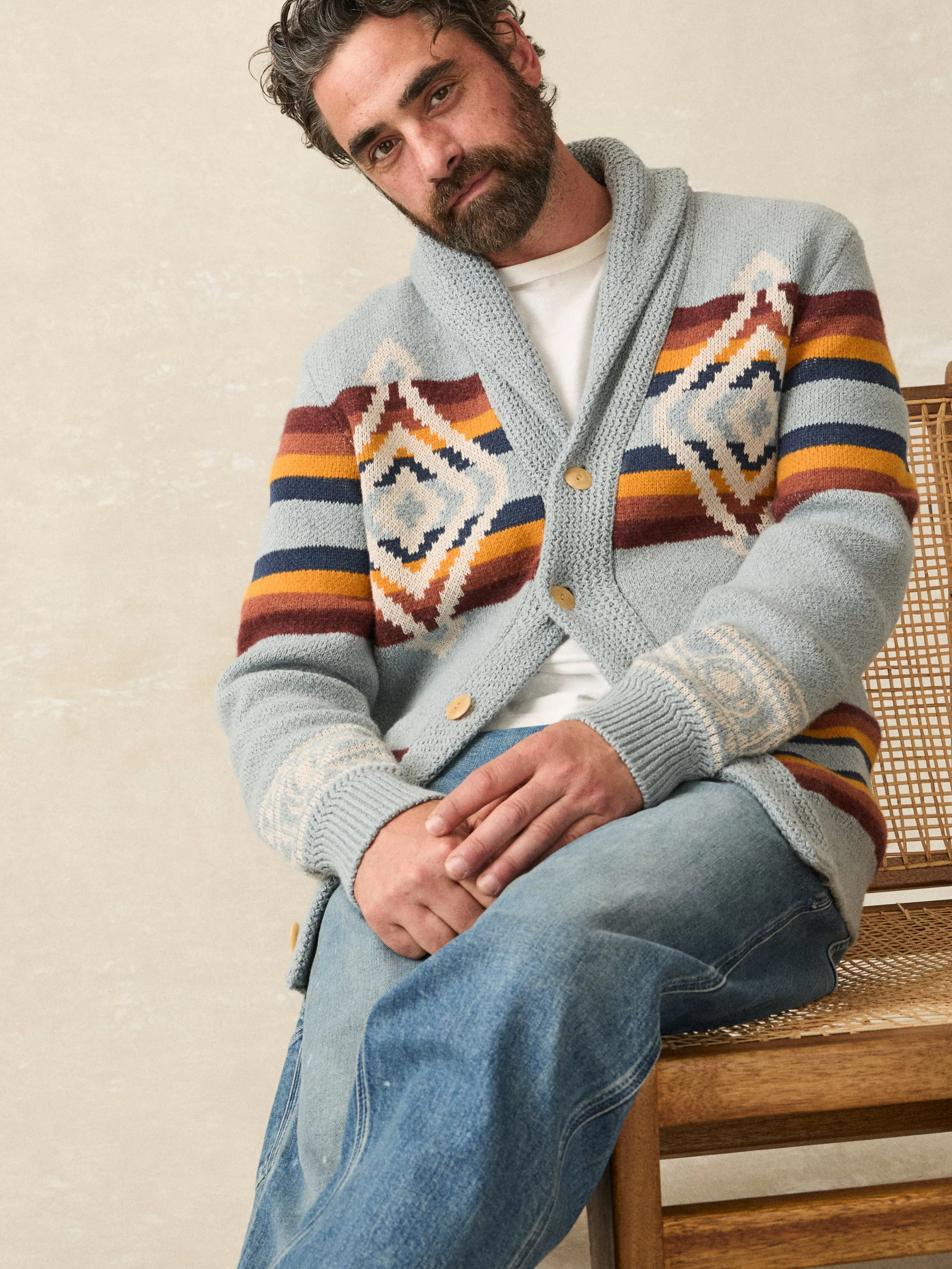 Steven Paul Judd Cardigan Sweater - | Faherty Brand Best