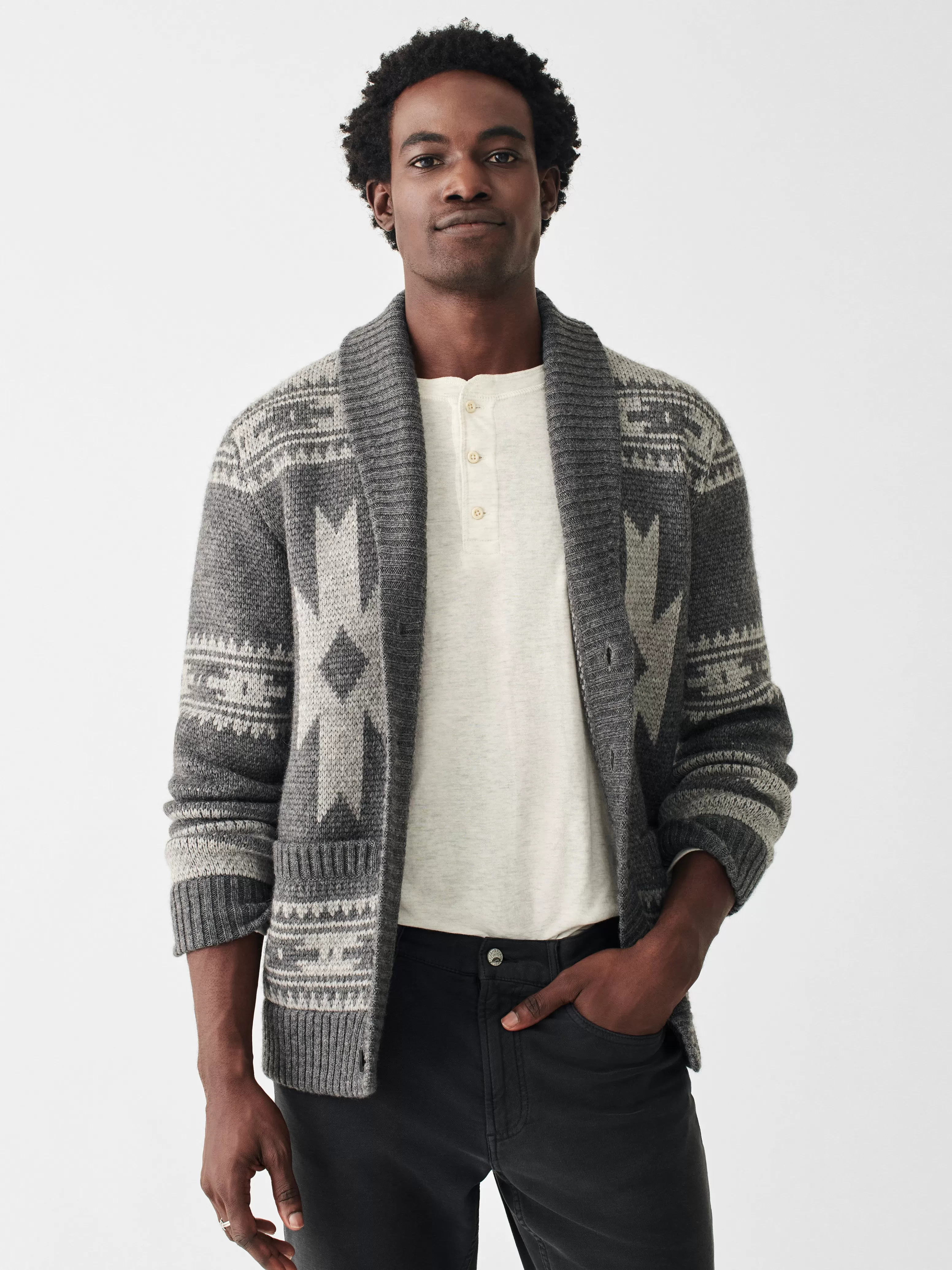 Steven Paul Judd Thunderbird Cardigan - | Faherty Brand Sale