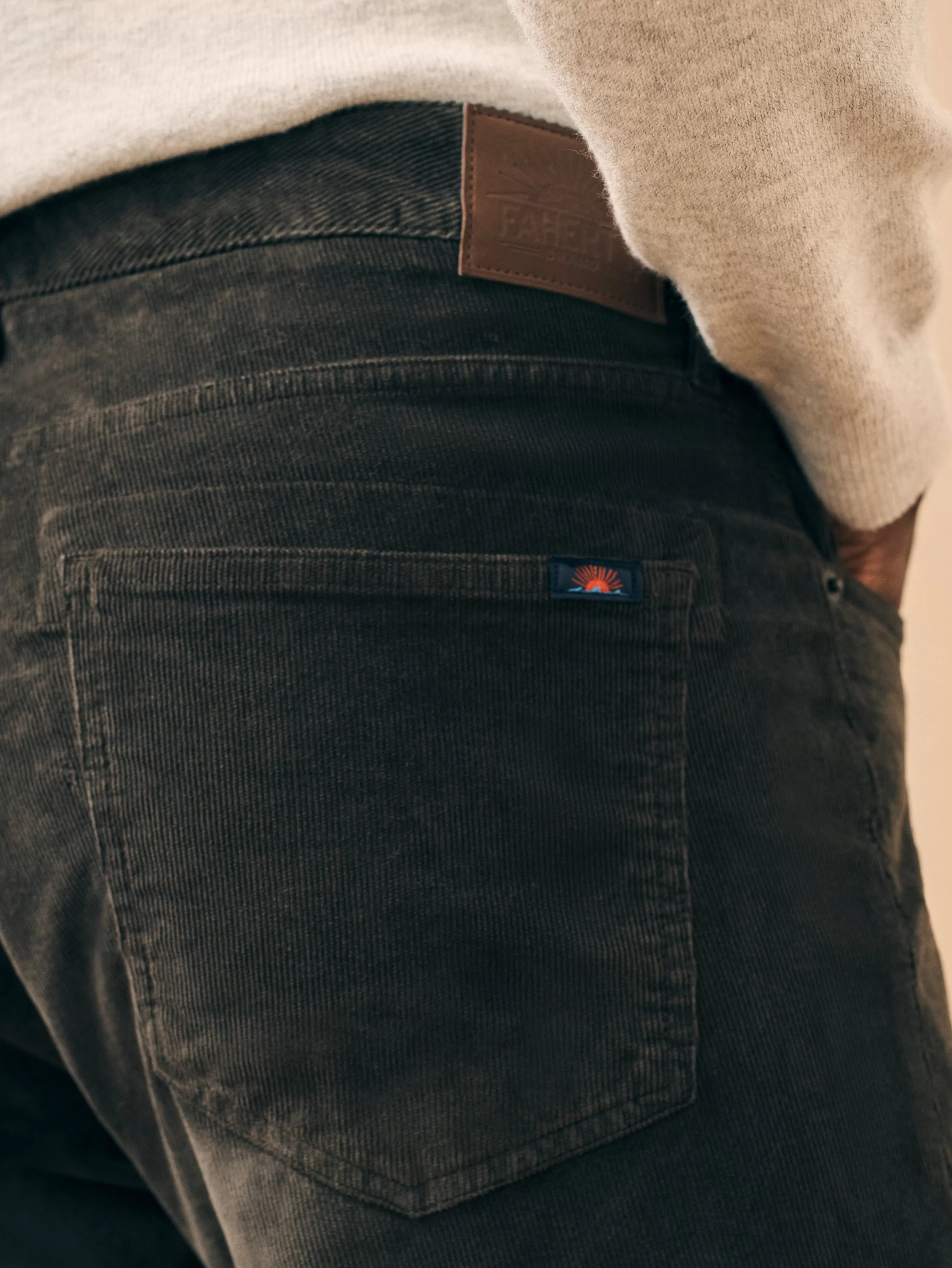 Stretch Corduroy 5-Pocket Pant (34" Inseam) - | Faherty Brand Best