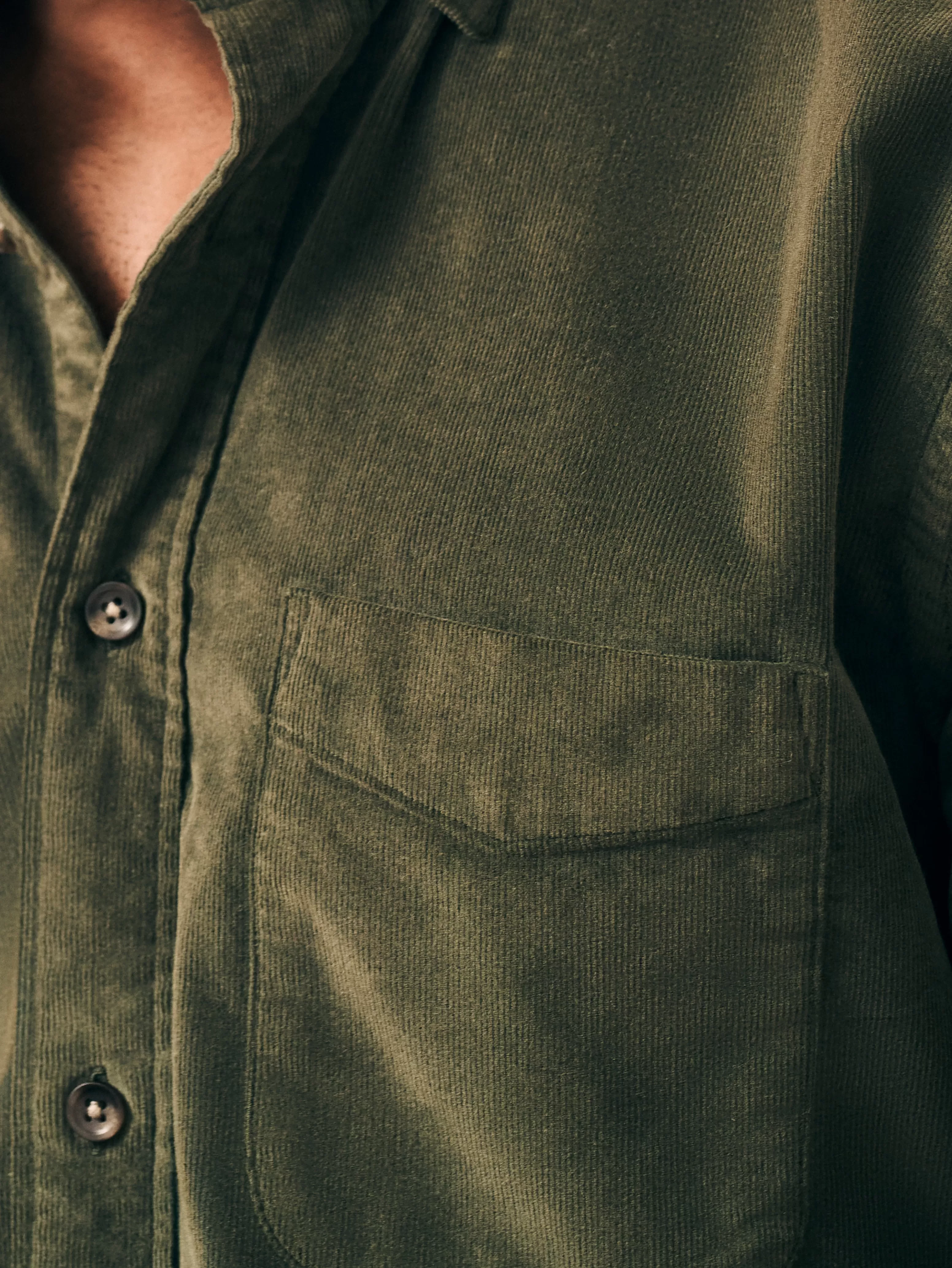 Stretch Corduroy Shirt - | Faherty Brand Fashion