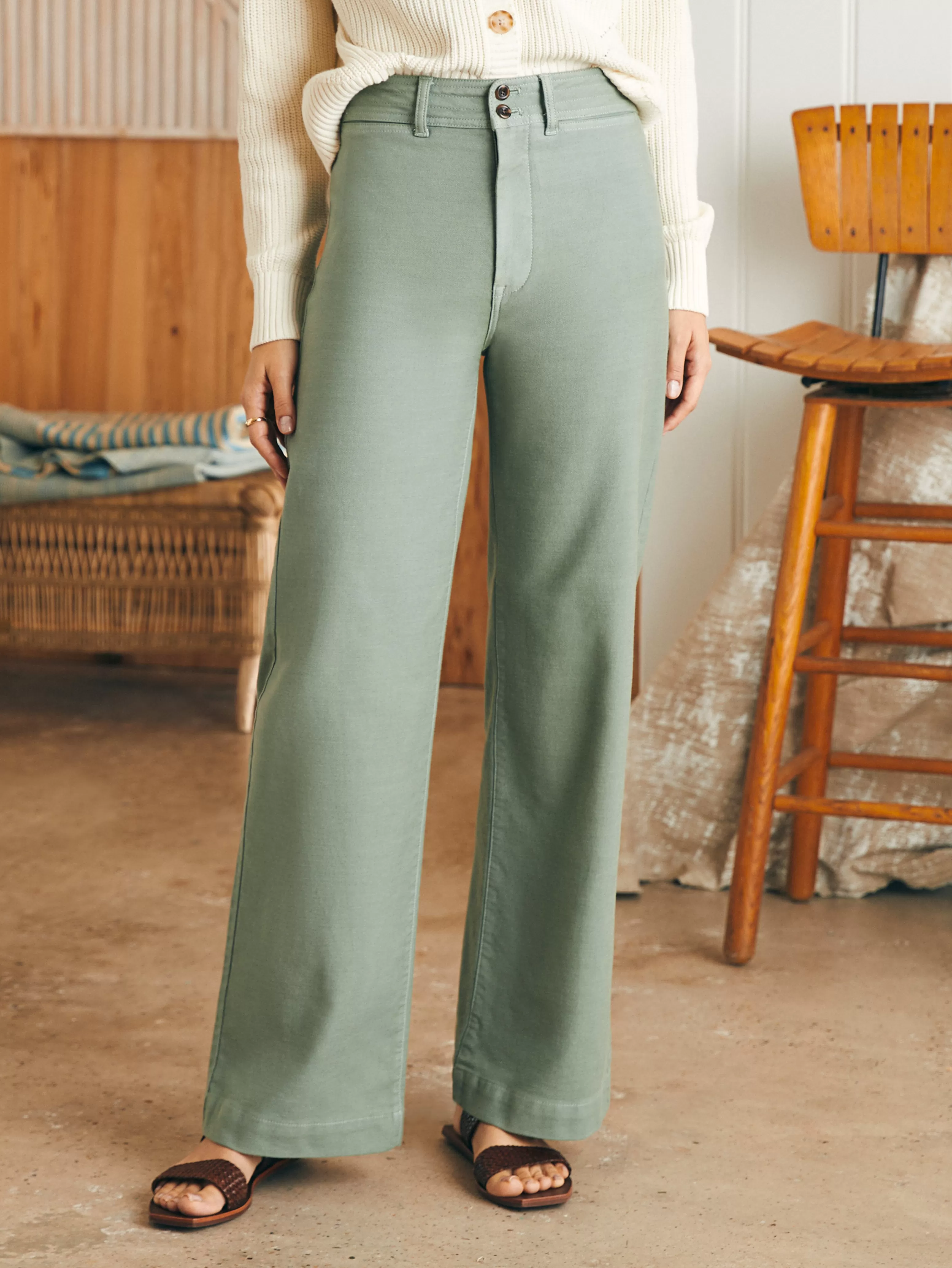 Stretch Terry Harbor Pant - | Faherty Brand Store