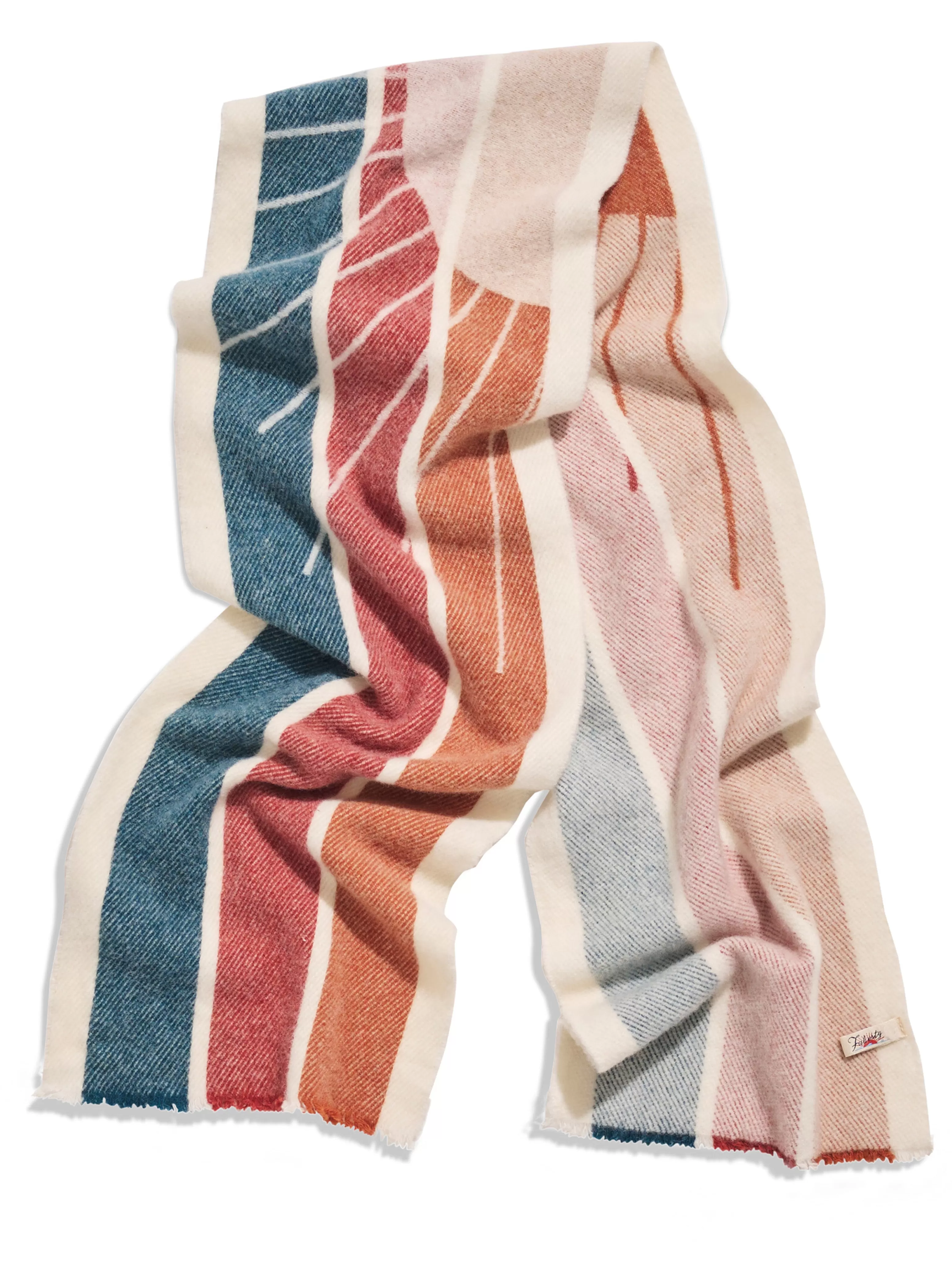 Sun And Wave Scarf - | Faherty Brand New