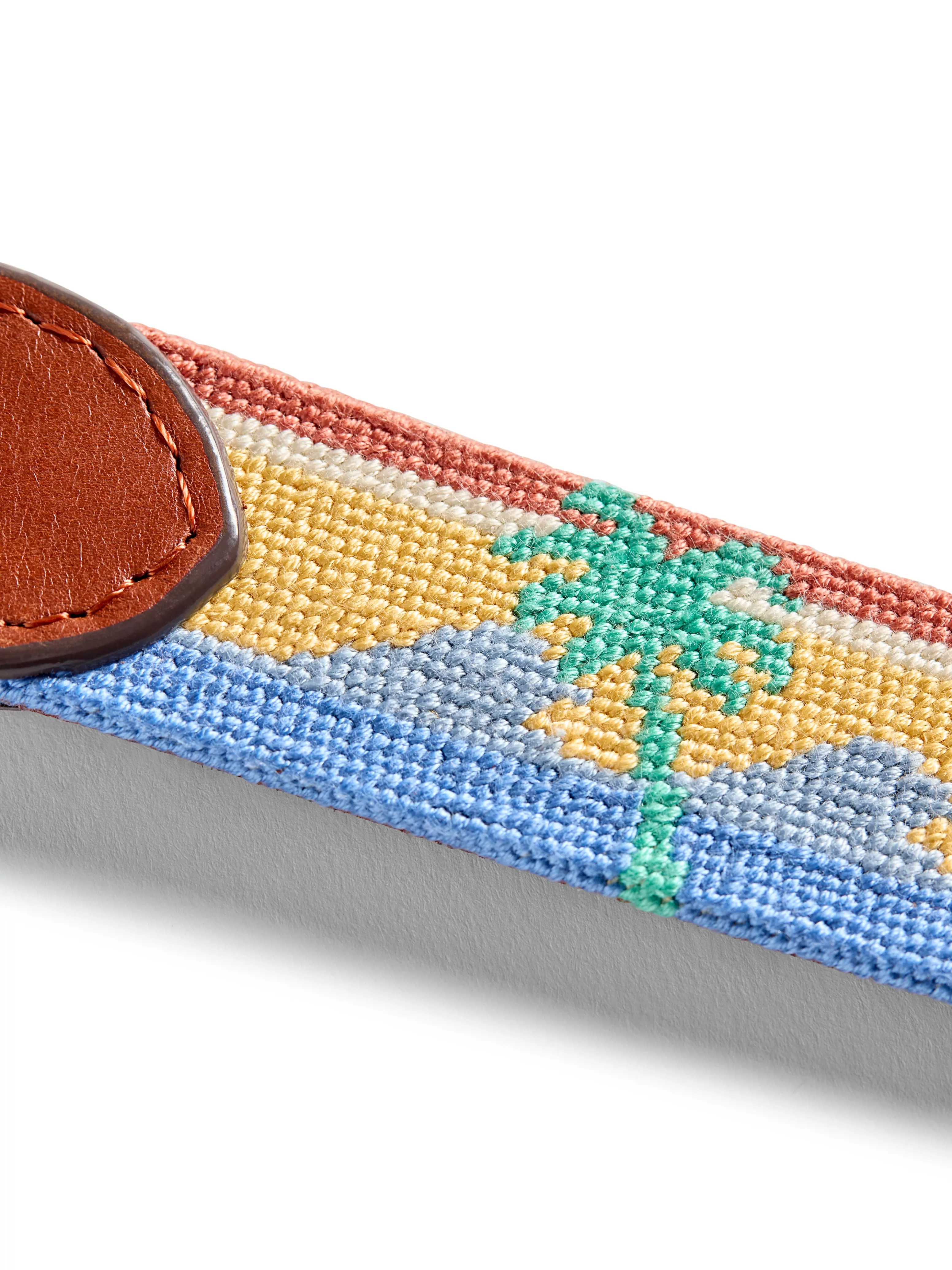 s Embroidered Belt - | Faherty Brand Cheap