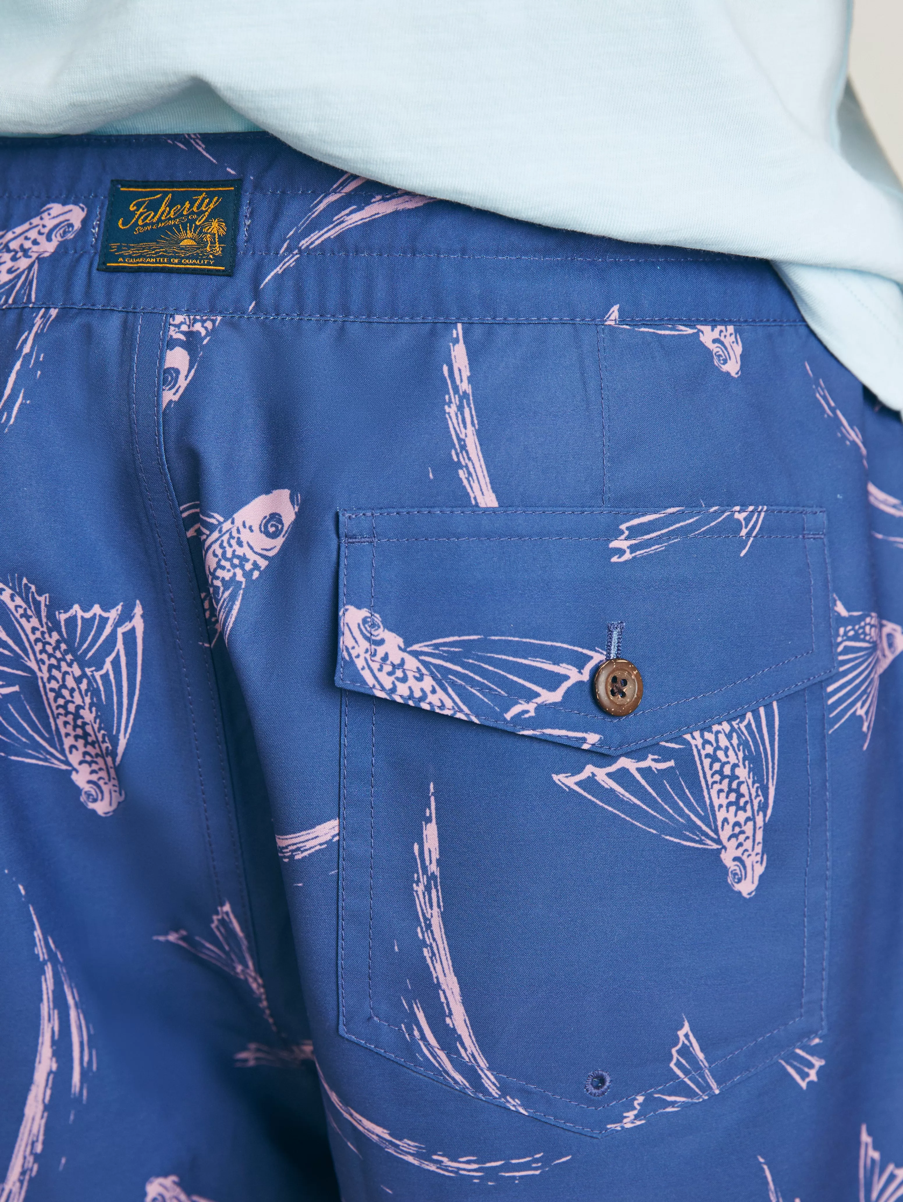 Sunwashed Boardshort - | Faherty Brand New