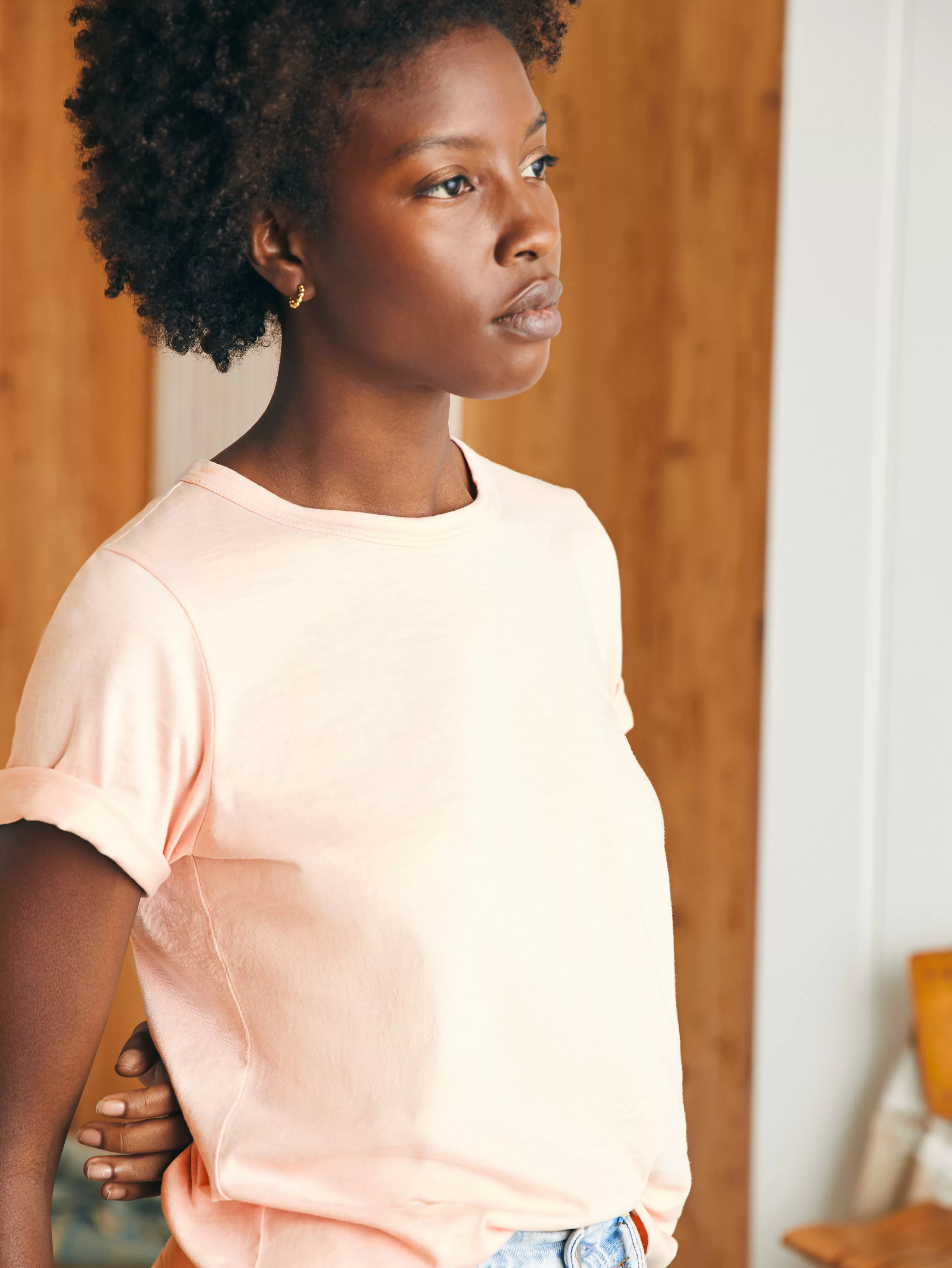 Sunwashed Crew Tee - | Faherty Brand Store