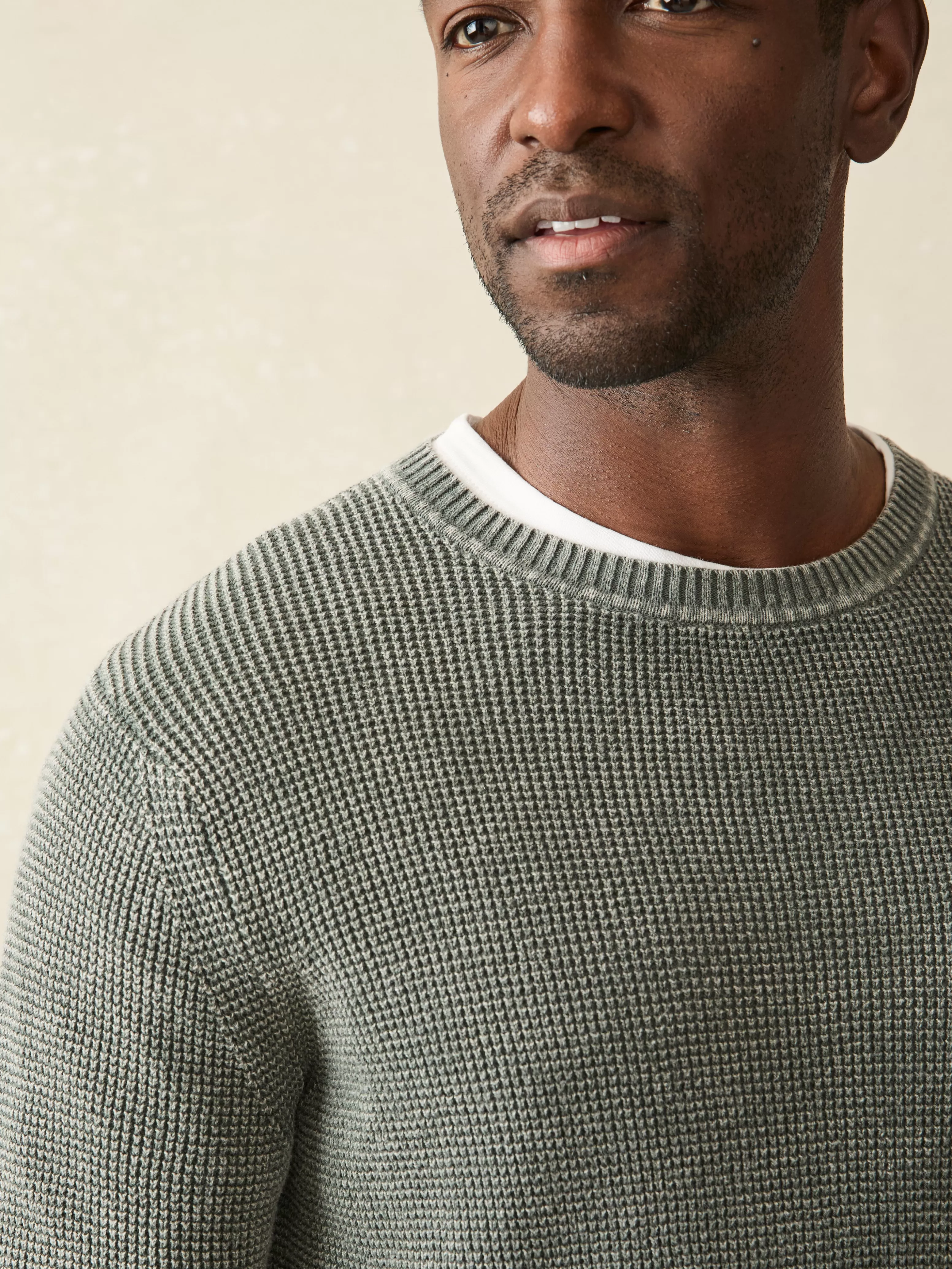 Sunwashed Crewneck Sweater (Tall) - | Faherty Brand Cheap