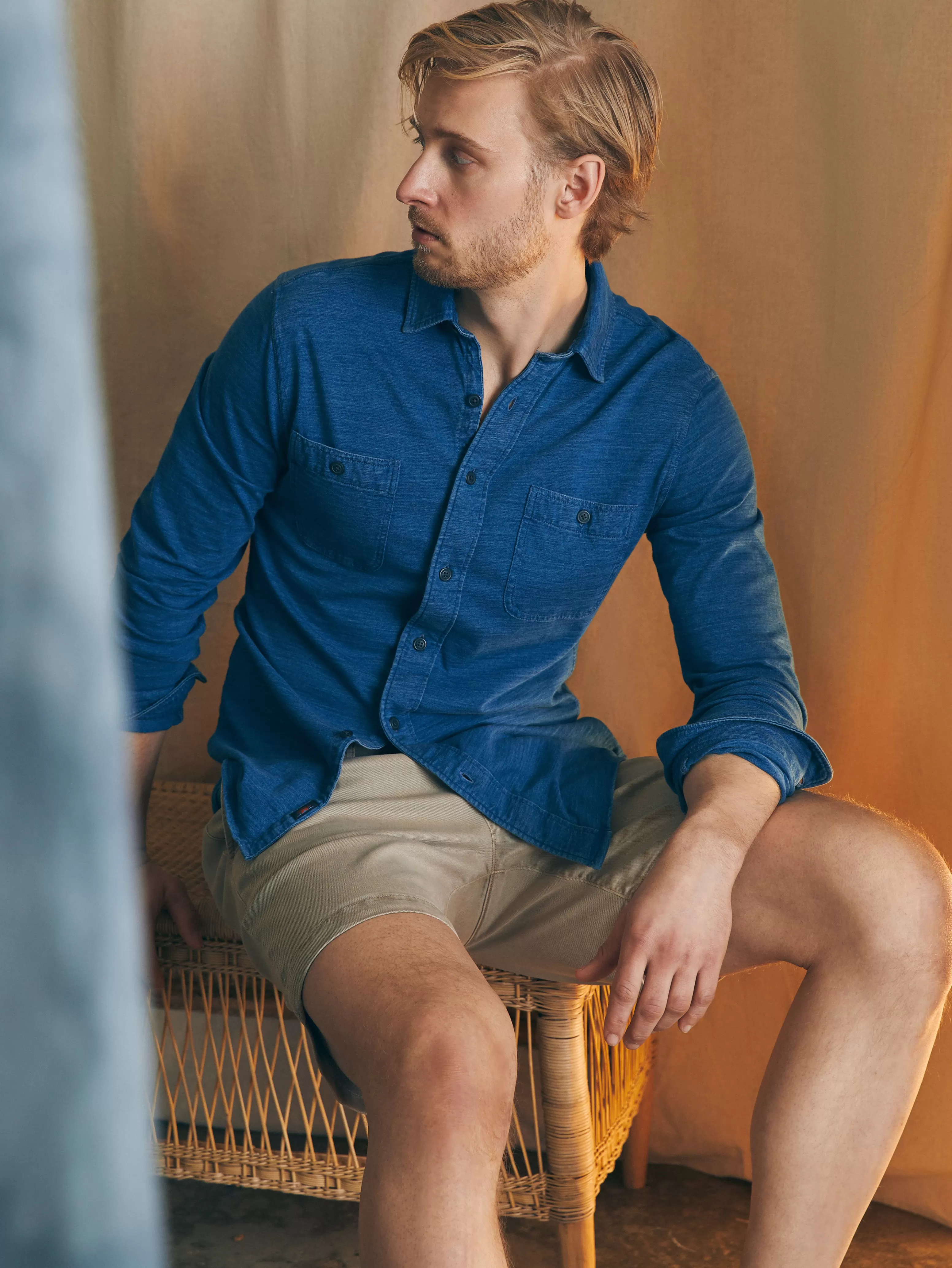 Sunwashed Knit Shirt - | Faherty Brand Best Sale