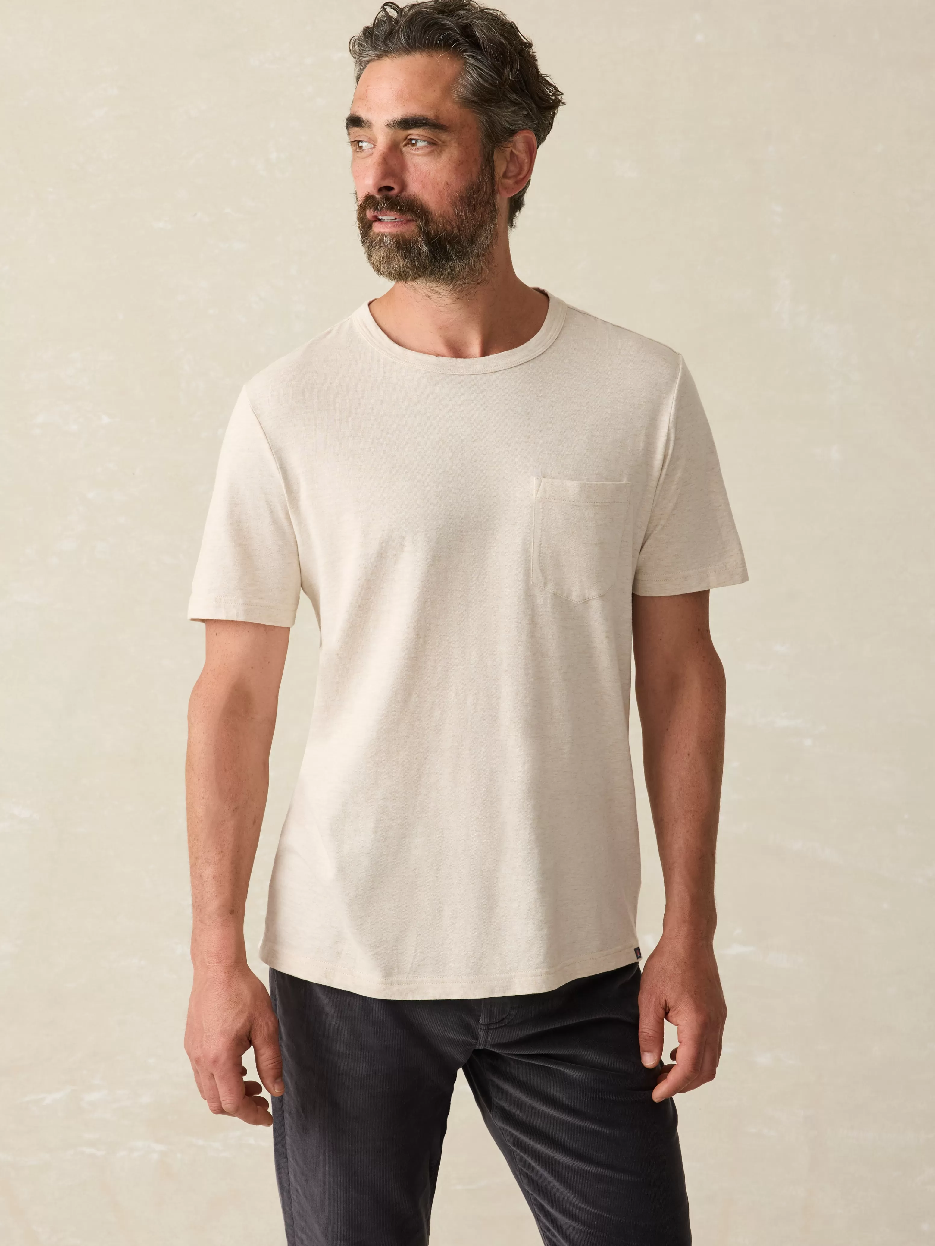 Sunwashed Pocket Tee - | Faherty Brand Outlet