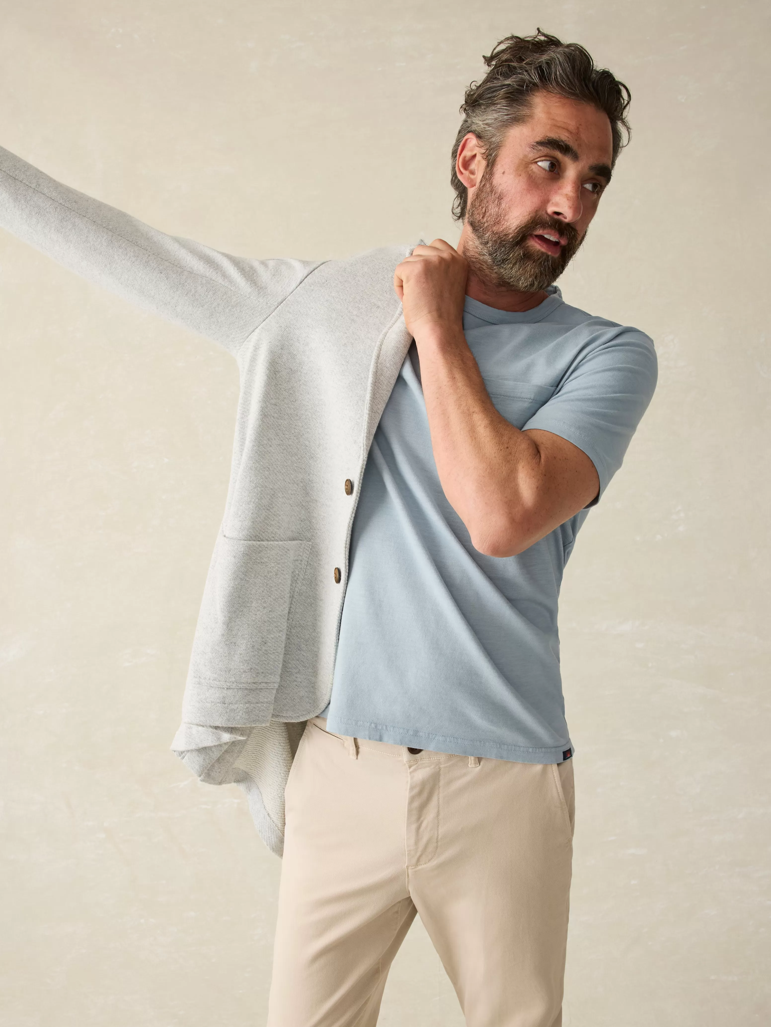 Sunwashed Pocket Tee - | Faherty Brand Outlet