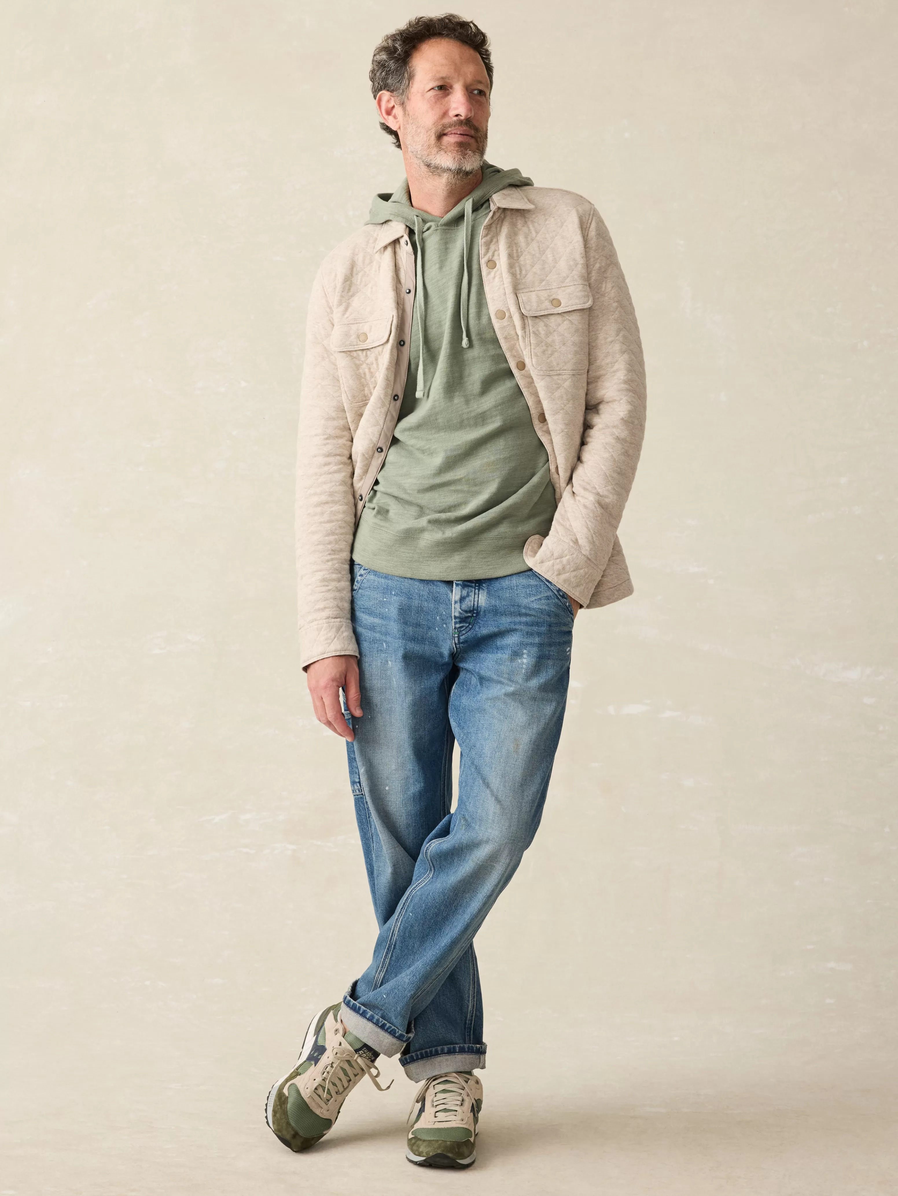 Sunwashed Slub Hoodie (Tall) - | Faherty Brand Best Sale