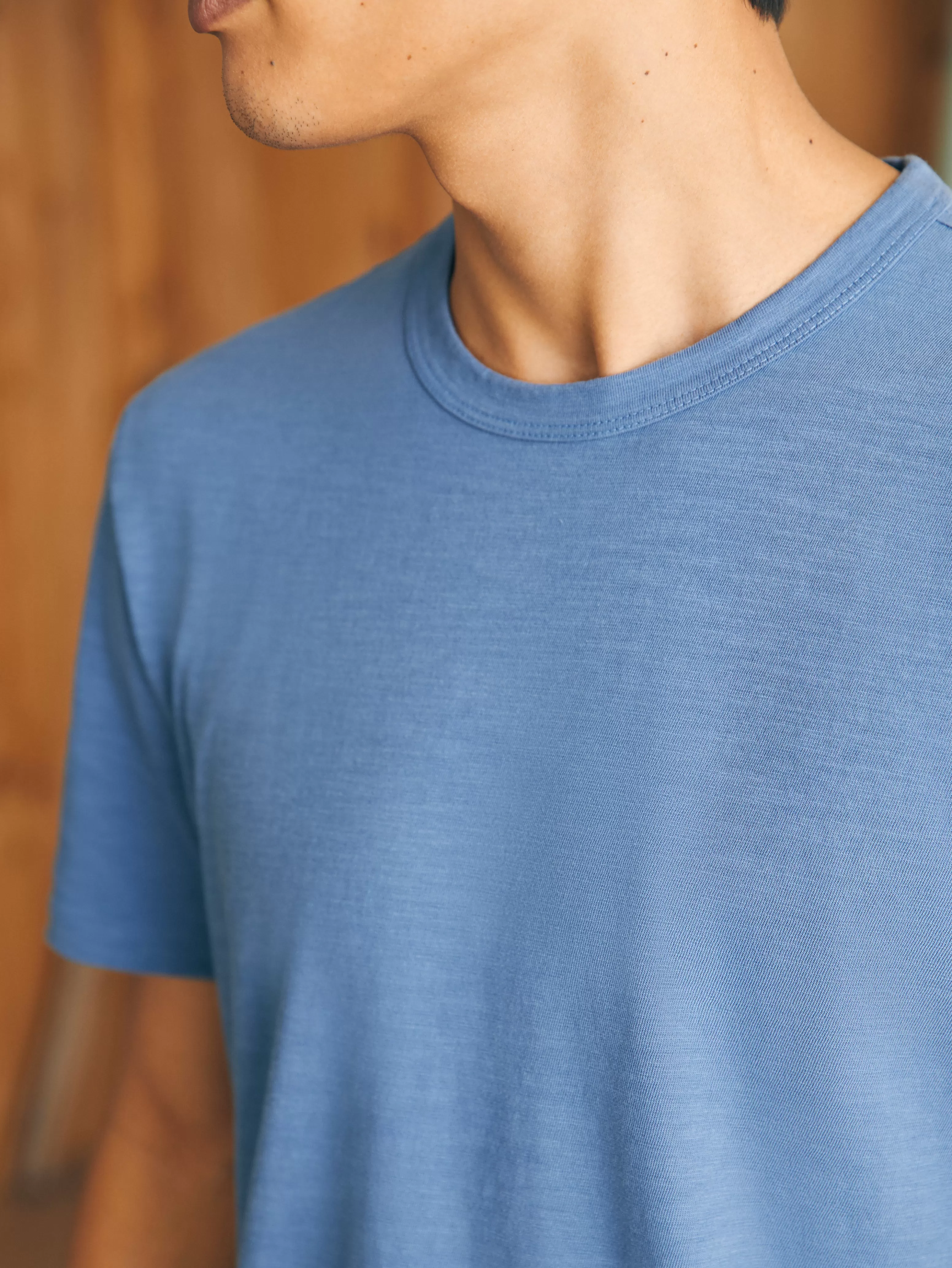 Sunwashed Tee (Tall) - | Faherty Brand Best Sale