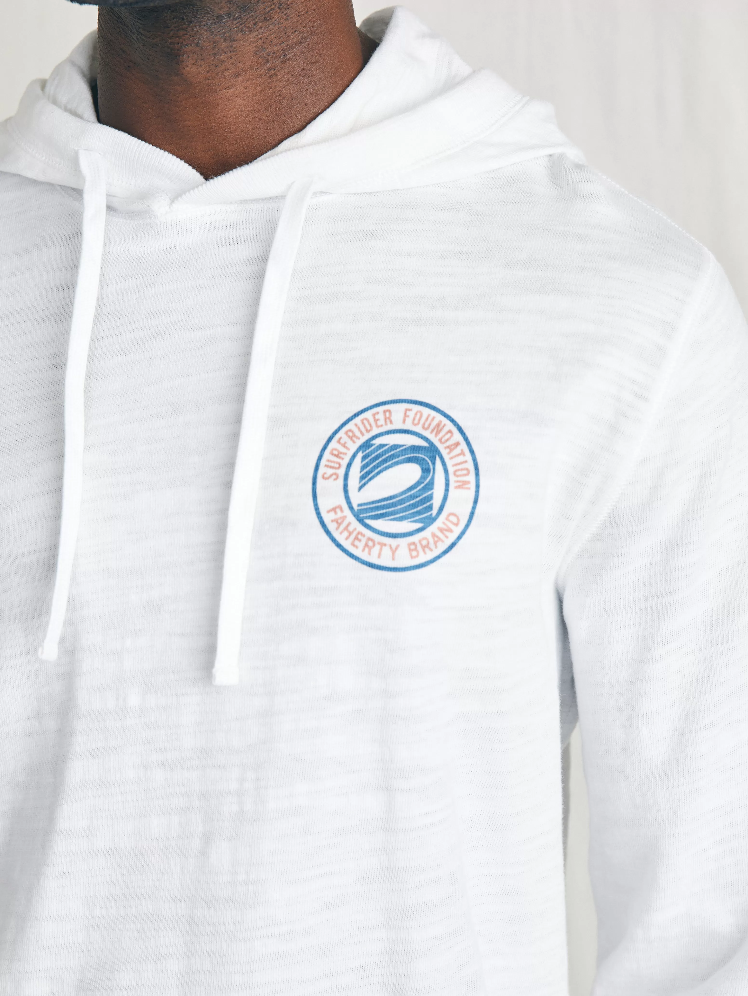 Surfrider Sunwashed Slub Hoodie - | Faherty Brand Online