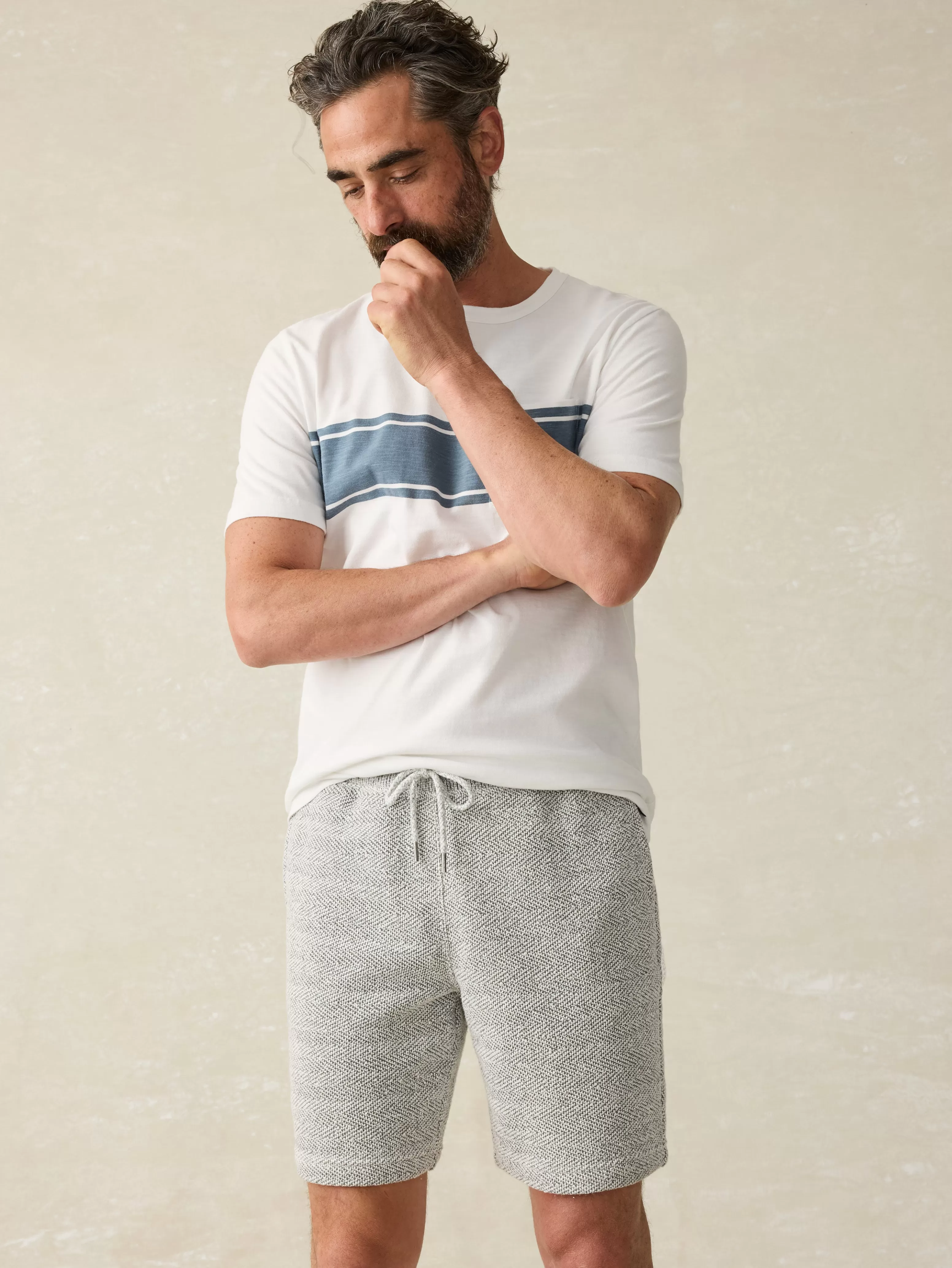 Whitewater Sweatshort - | Faherty Brand Outlet