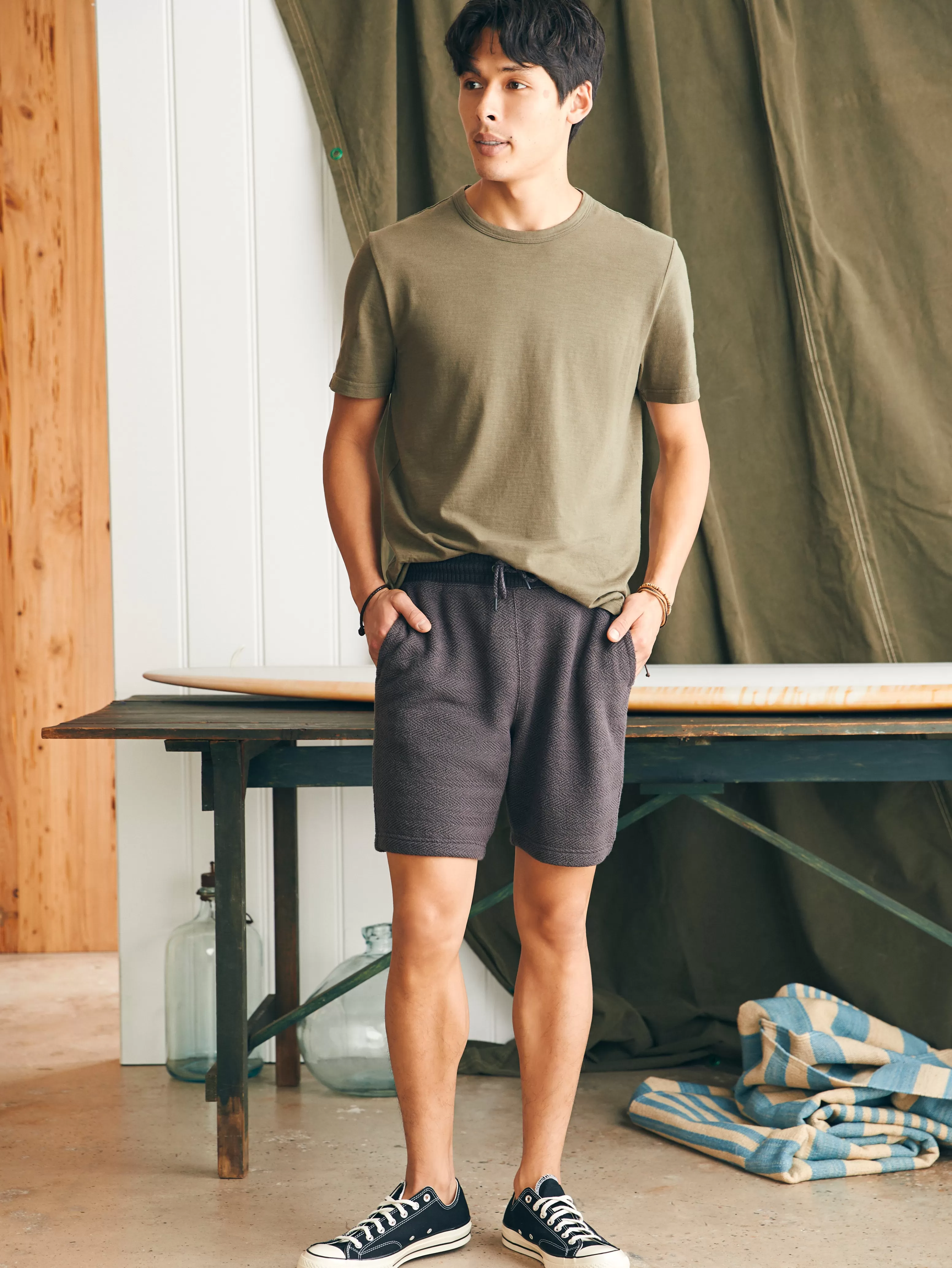 Whitewater Sweatshort - | Faherty Brand Discount