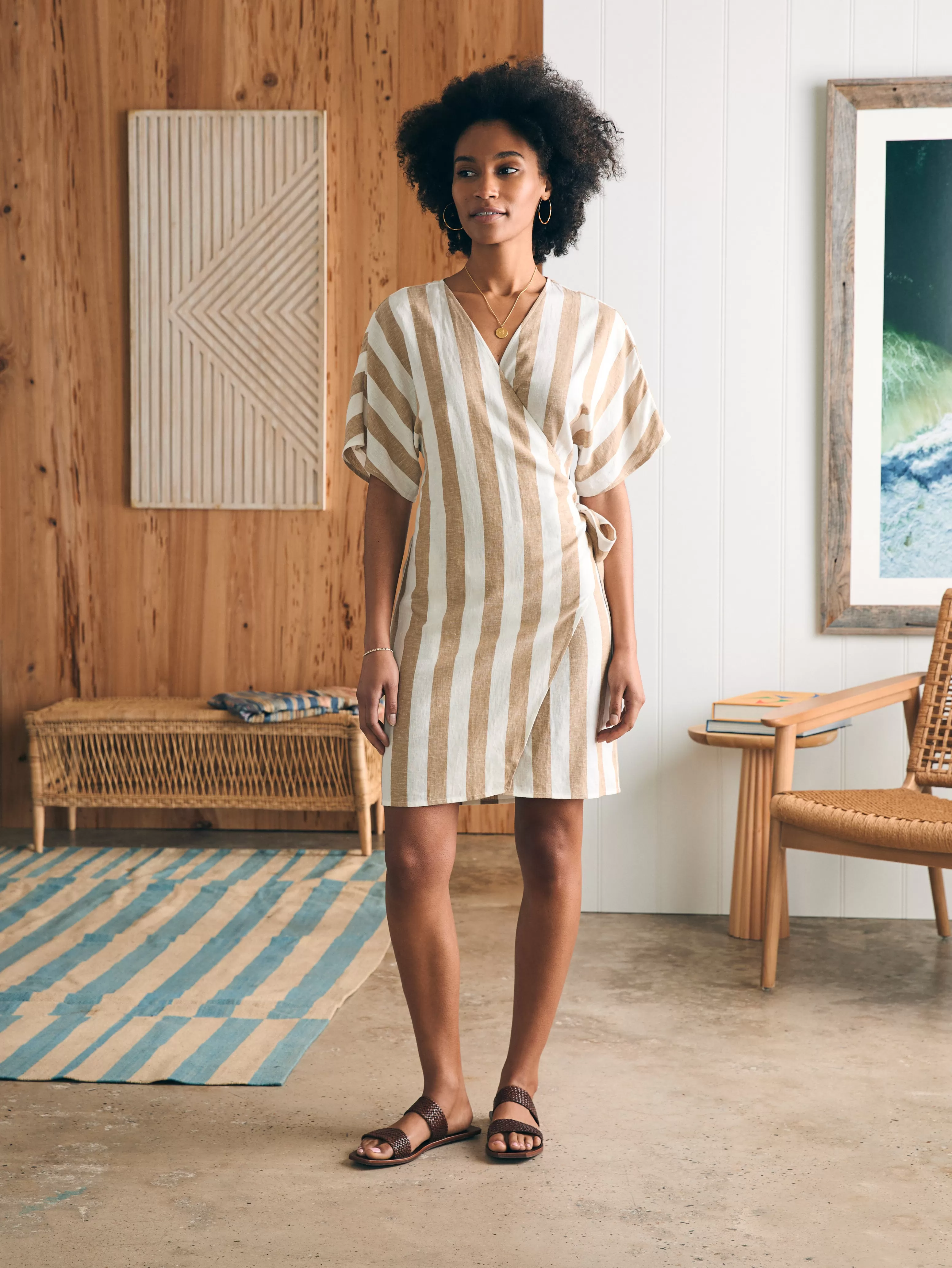 Willow Dress - | Faherty Brand Outlet