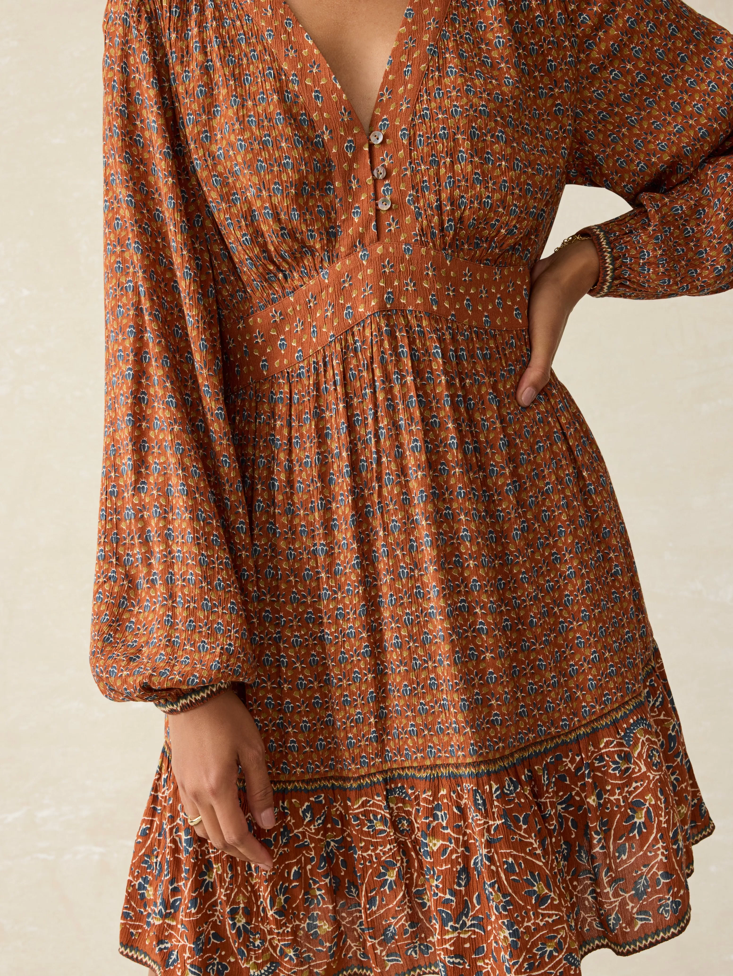 Woodstock Dress - | Faherty Brand Fashion